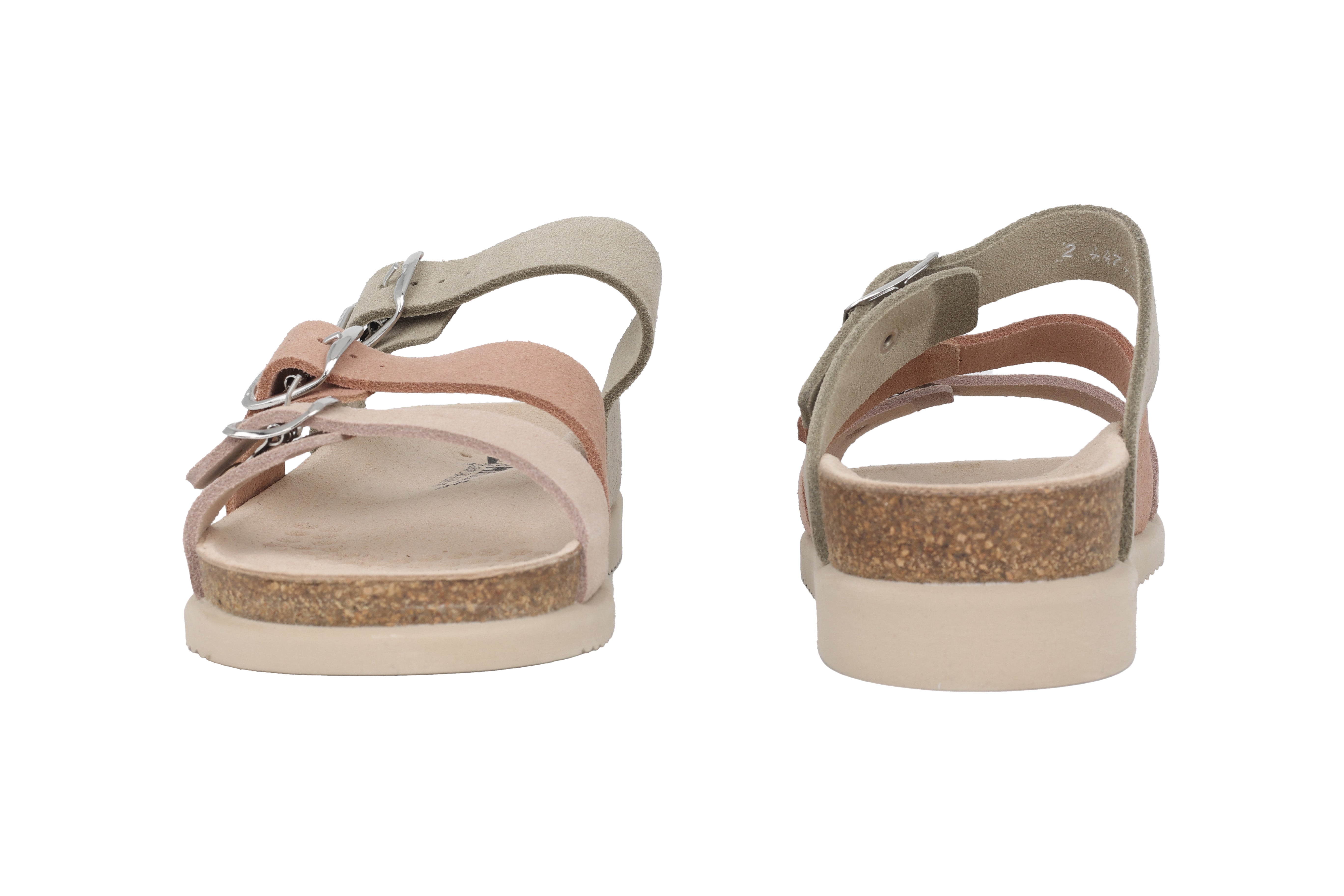 Damessandaal 'Hyacinta' - Veelkleurig