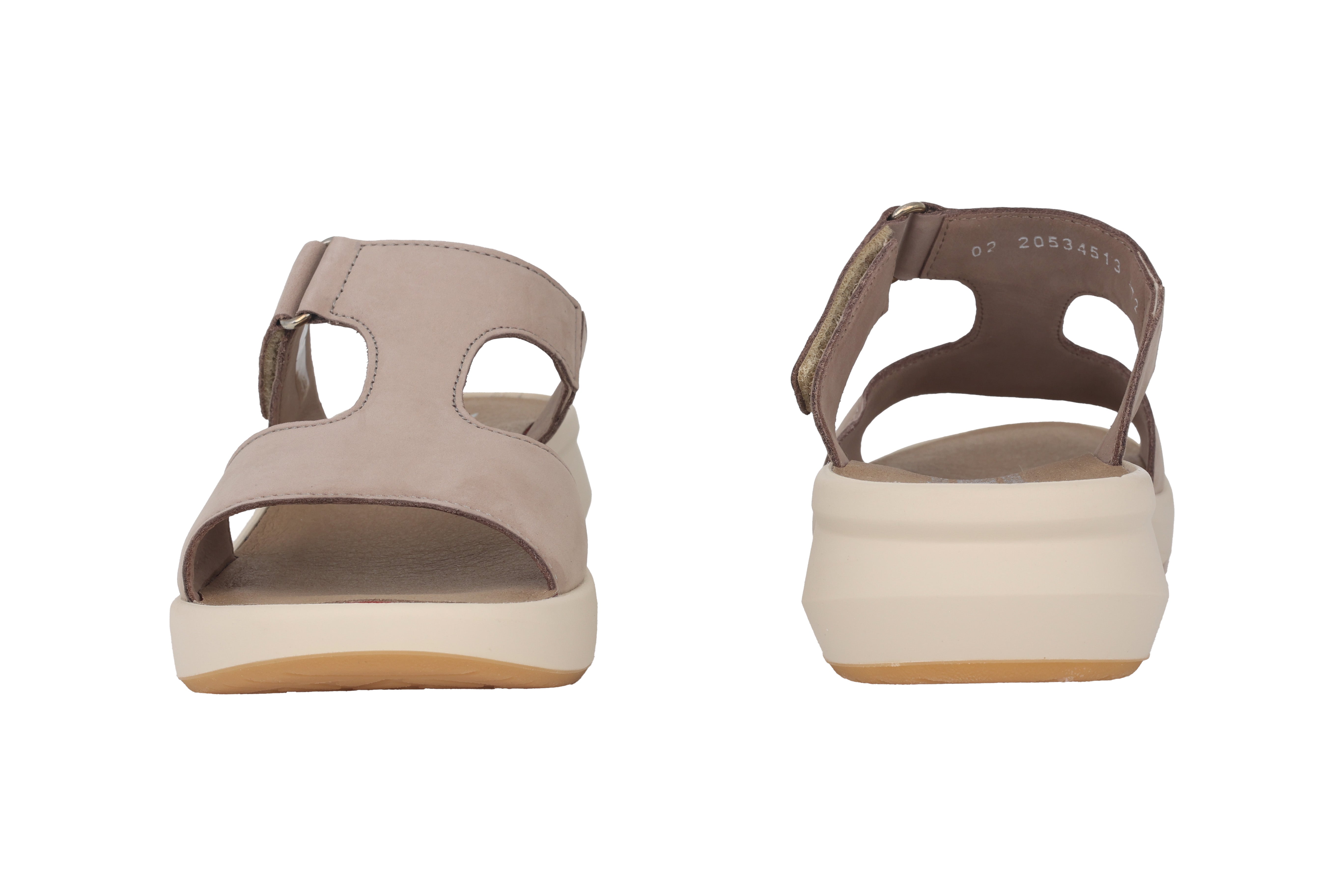 Damessandaal 'Teeny' - taupe