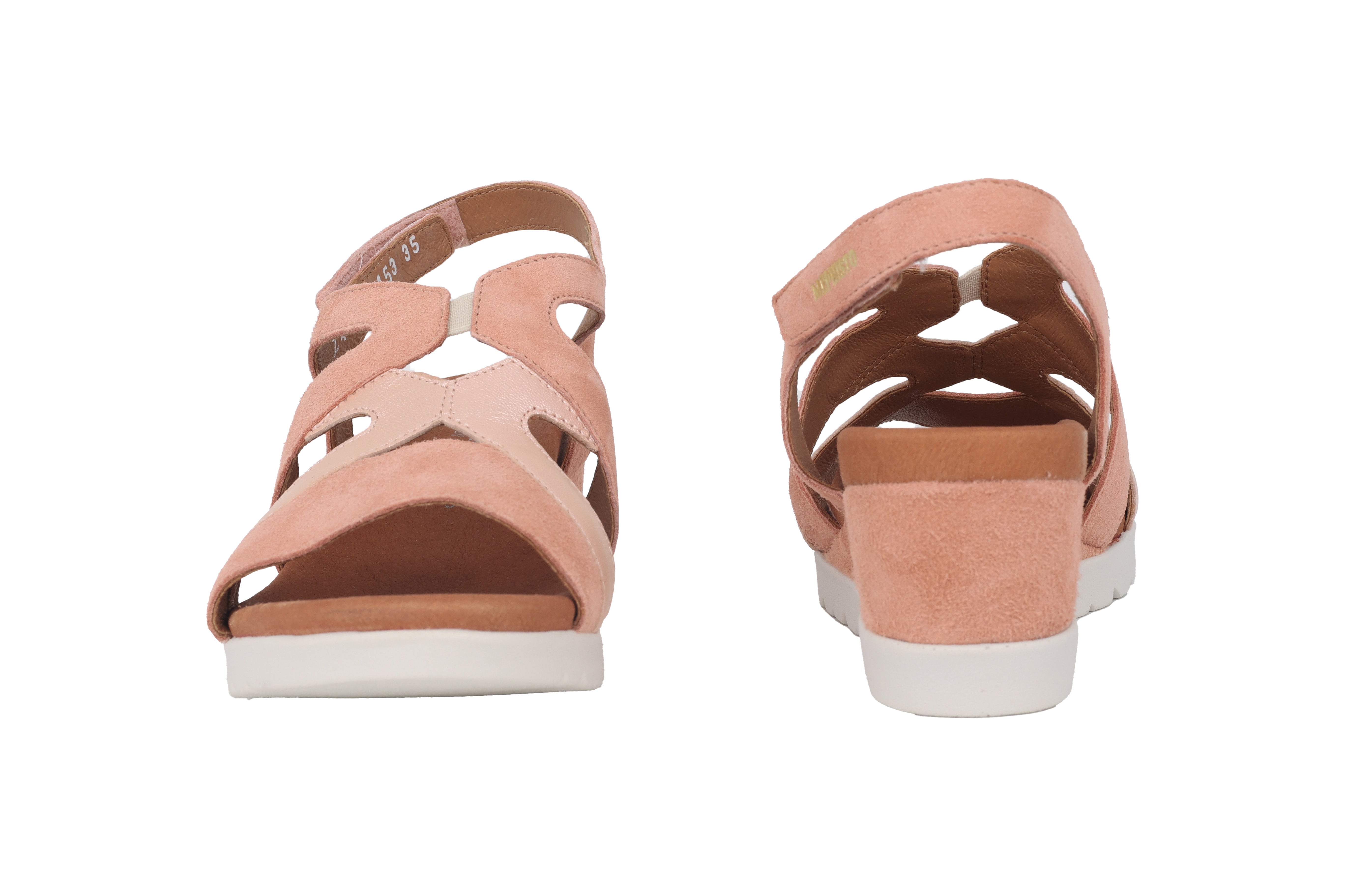 'Ynes' sandalia de mujer - naranja