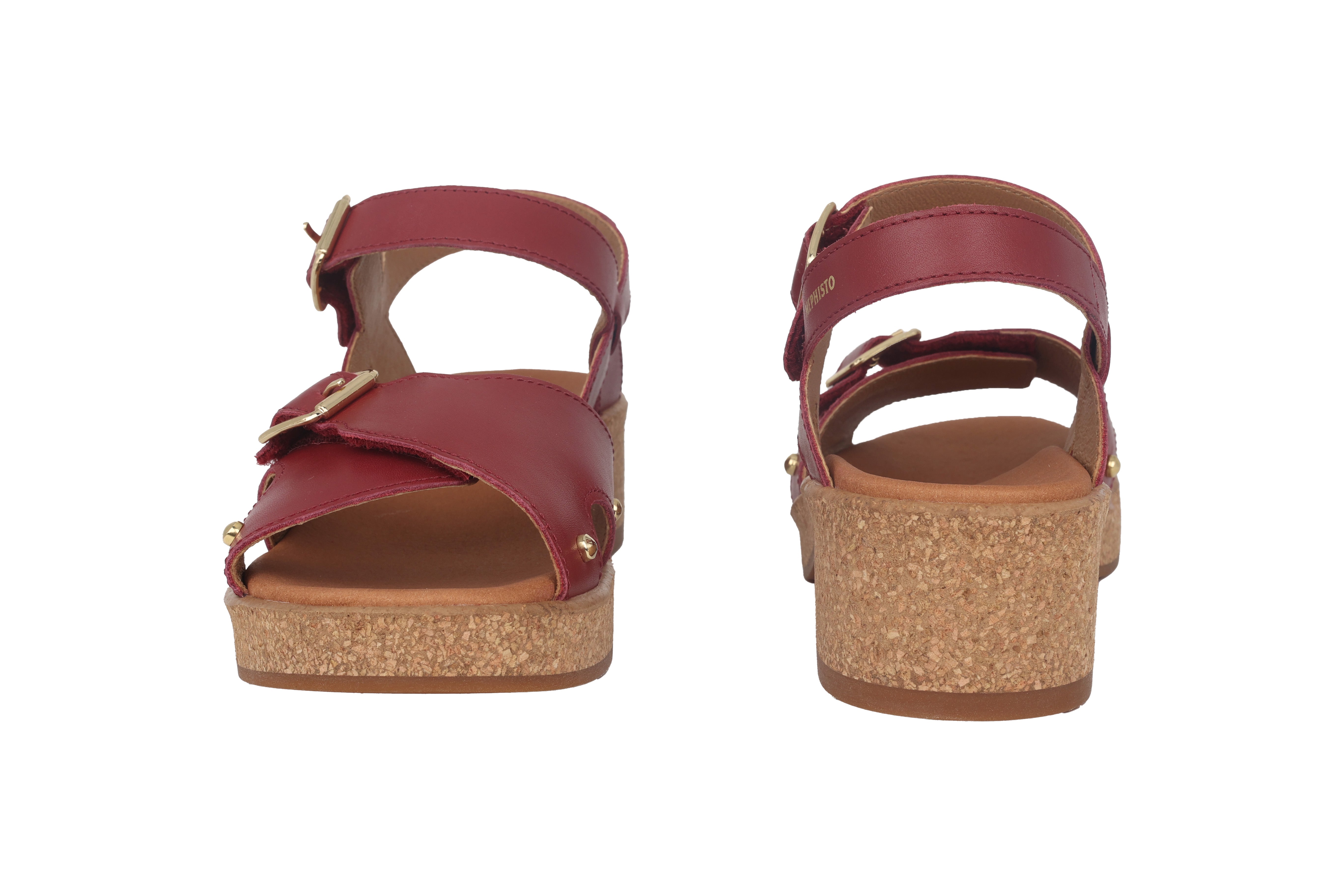 Sandale femme 'Fedora' - rouge