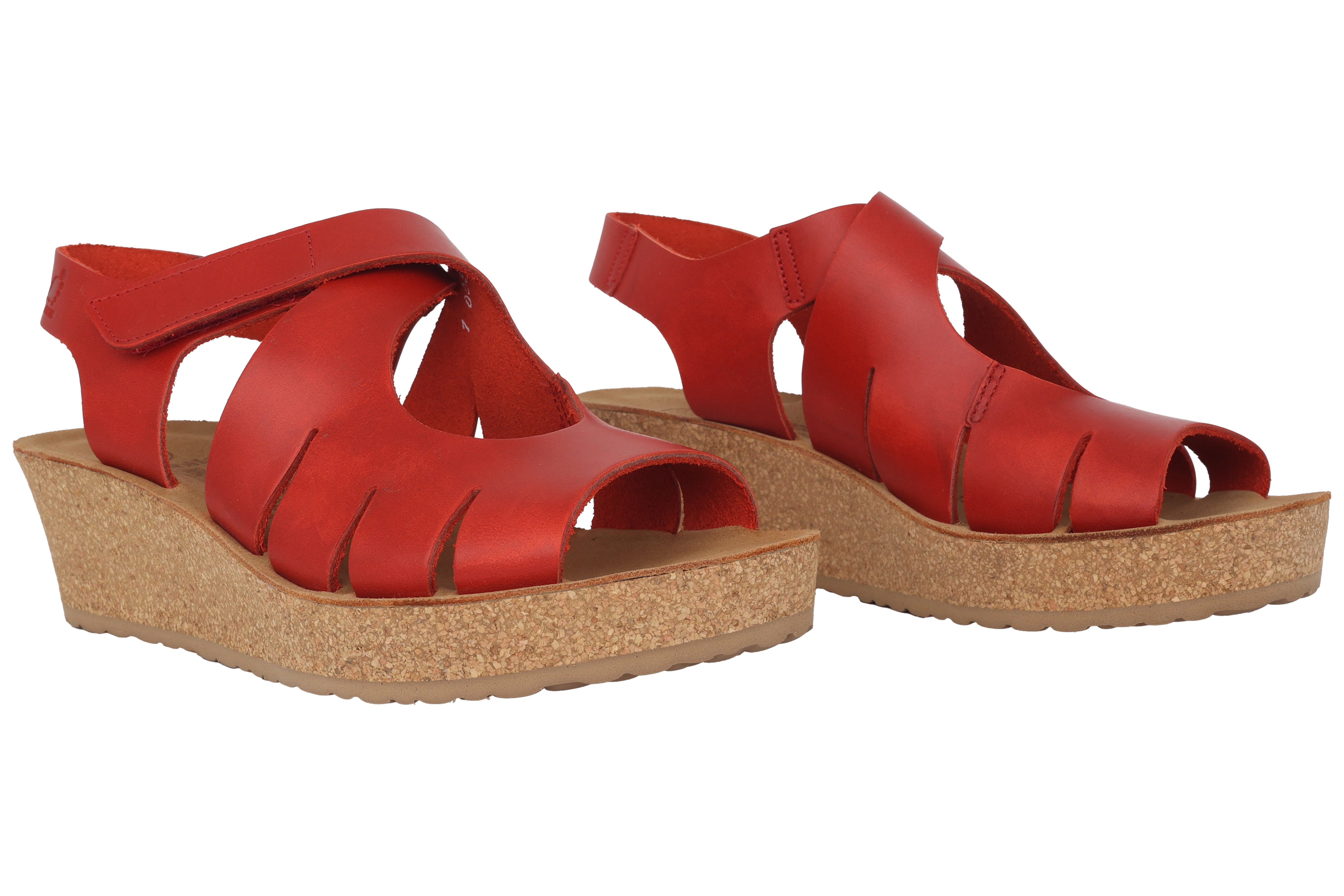 Damensandale „Misha“ NATURE IS FUTURE – Rot