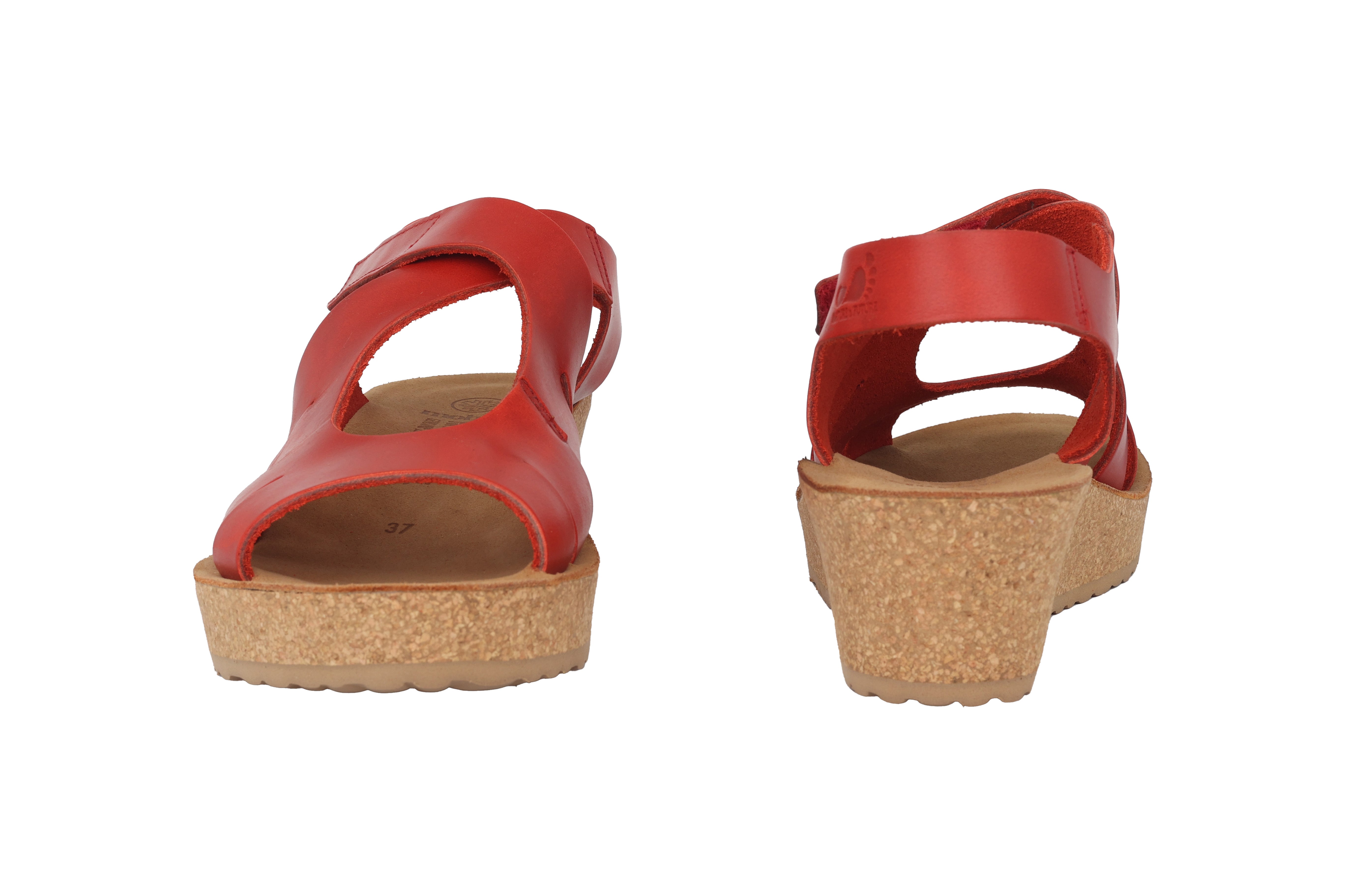 Damensandale „Misha“ NATURE IS FUTURE – Rot