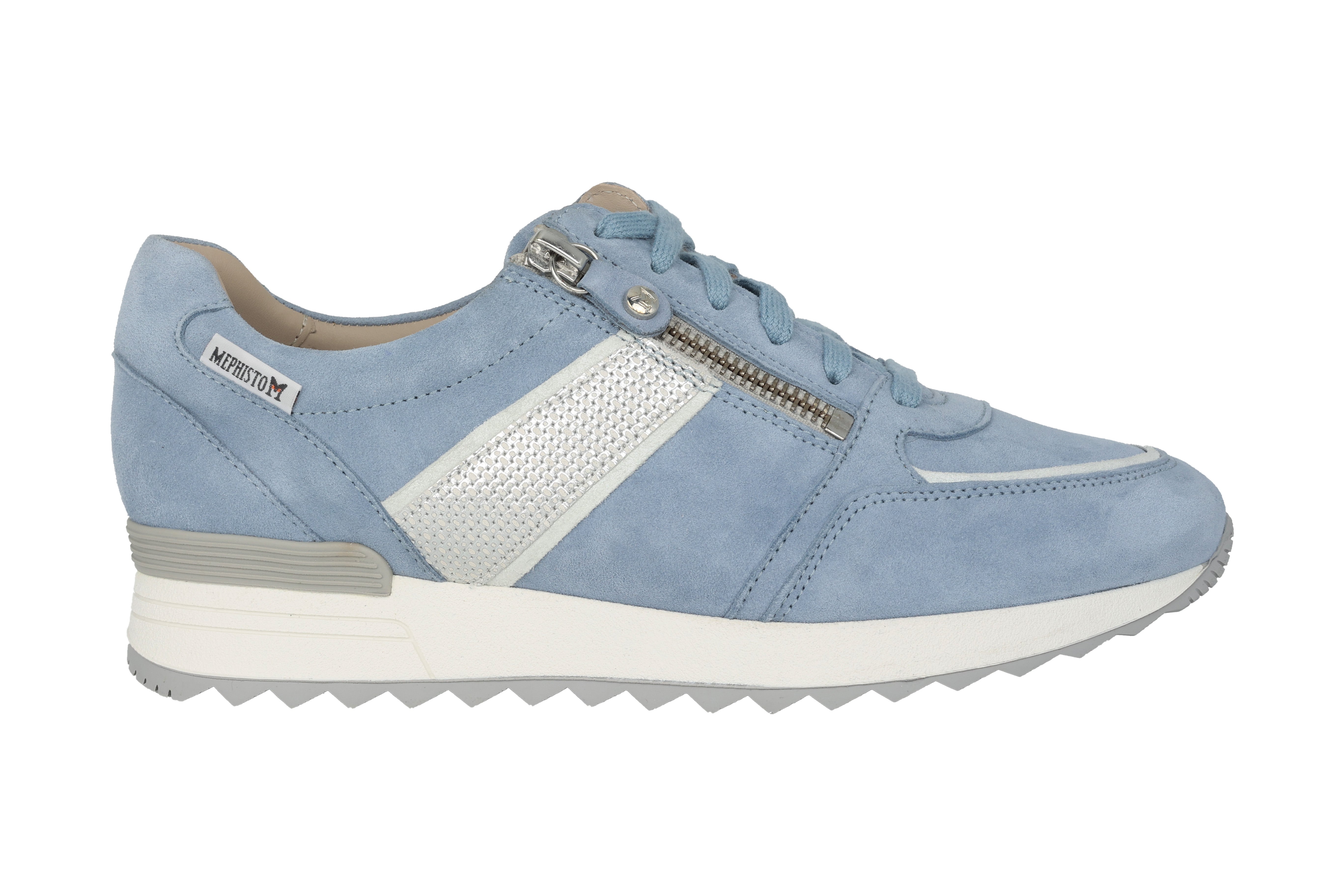'Toscana' women's lace-up sneaker - Blue