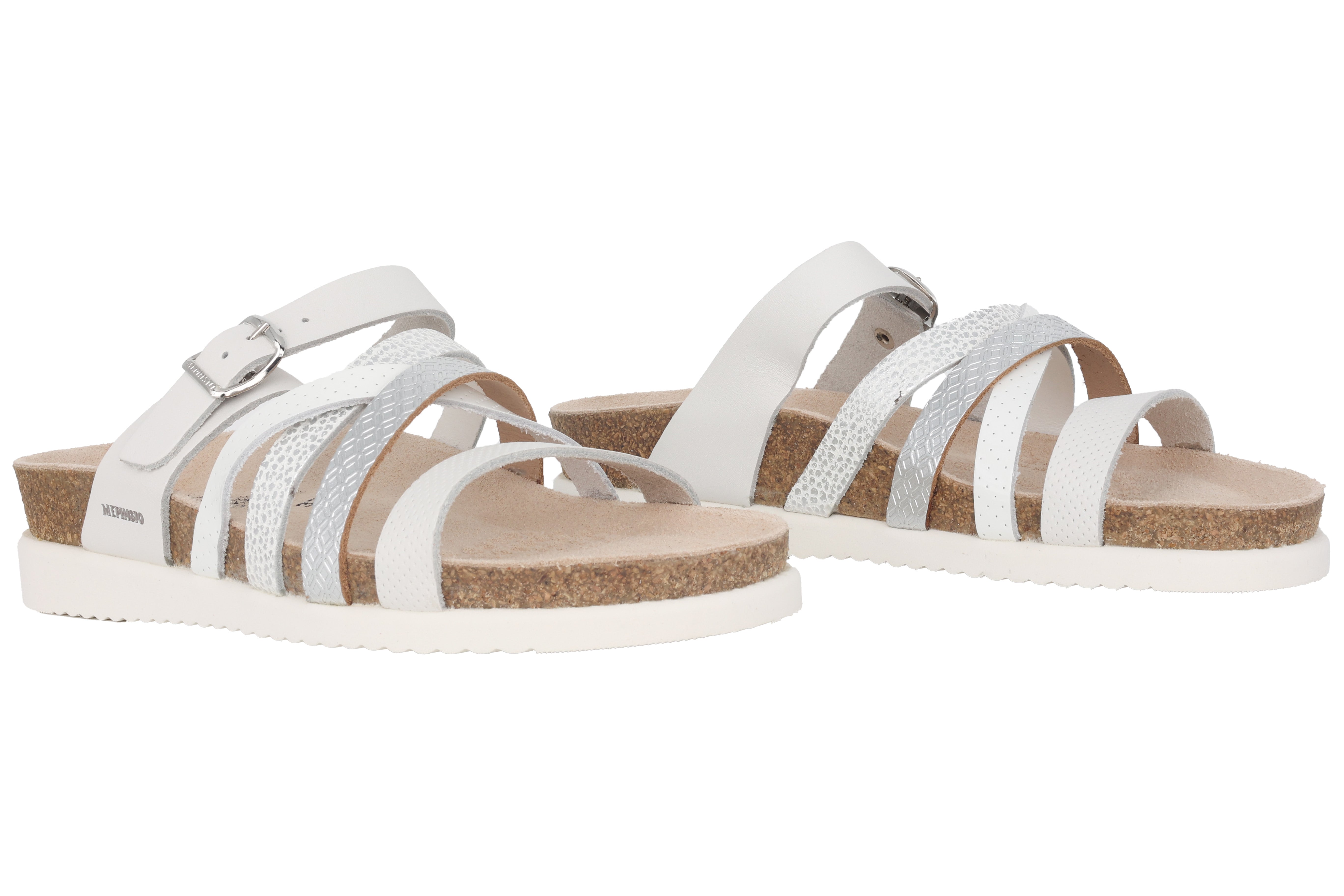 Damensandale 'Huleda' - weiß