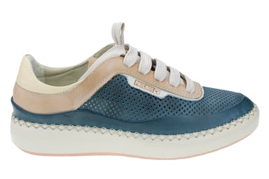 'Mesina' women's perforated sneaker - Blue - Chaplinshoes'Mesina' women's perforated sneaker - BluePikolinos