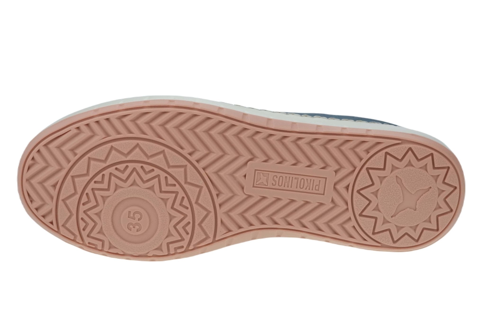 'Mesina' women's perforated sneaker - Blue - Chaplinshoes'Mesina' women's perforated sneaker - BluePikolinos