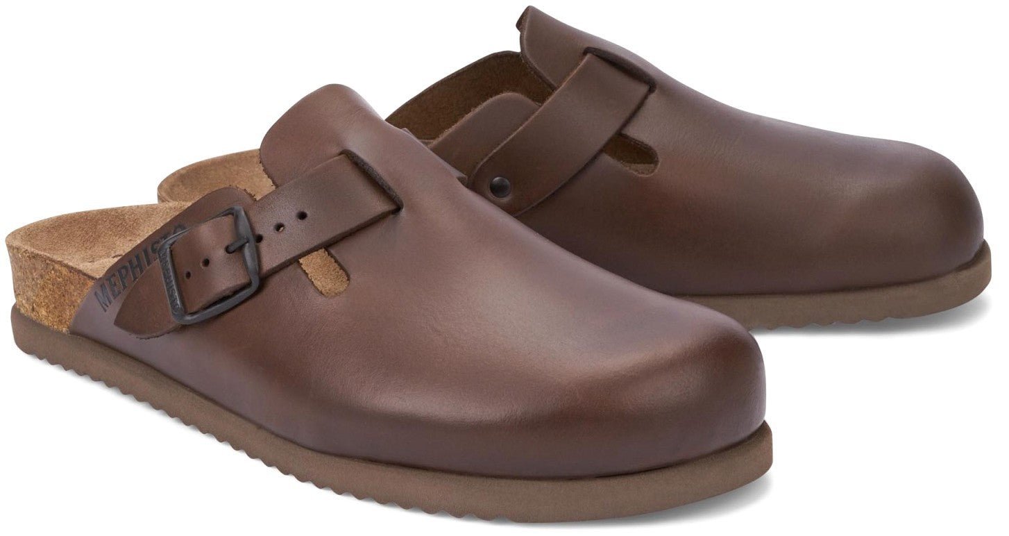 'Nathan' men's clog sandal - Brown - Chaplinshoes'Nathan' men's clog sandal - BrownMephisto
