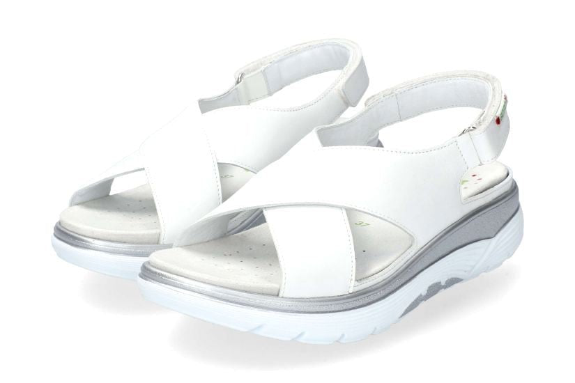 'Nola' women's walking rolling sandal - white - Chaplinshoes'Nola' women's walking rolling sandal - whiteMephisto