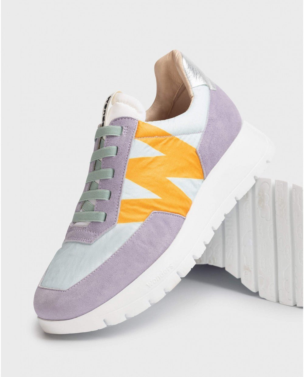 'Odisei' women's sneaker - purple mix - Chaplinshoes'Odisei' women's sneaker - purple mixWonders
