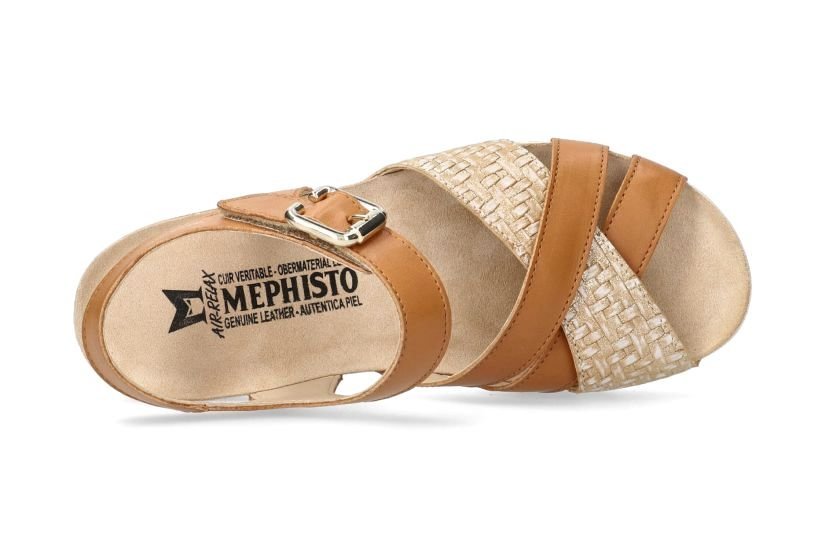 'Otalya' sandal til kvinder - Brun - Chaplinshoes'Otalya' damesandal - BrownMephisto