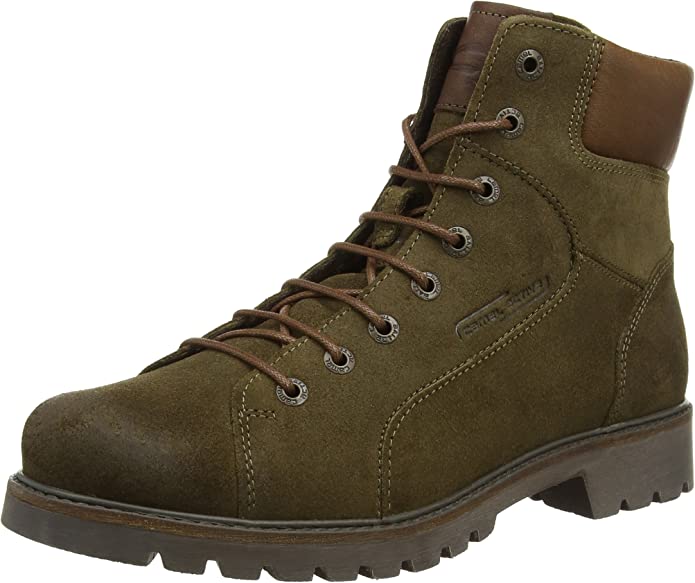 Bota feminina 'Outback' com forro quente e cadarço - Verde - ChaplinshoesBota feminina 'Outback' com forro quente e cadarço - GreenCamel Active