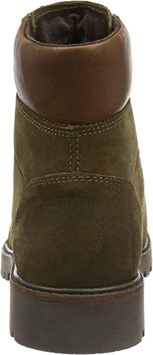 Bota feminina 'Outback' com forro quente e cadarço - Verde - ChaplinshoesBota feminina 'Outback' com forro quente e cadarço - GreenCamel Active