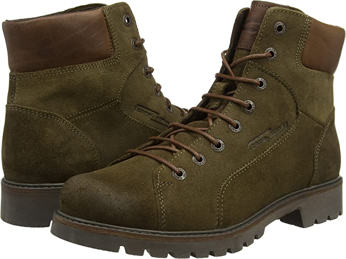 Bota feminina 'Outback' com forro quente e cadarço - Verde - ChaplinshoesBota feminina 'Outback' com forro quente e cadarço - GreenCamel Active