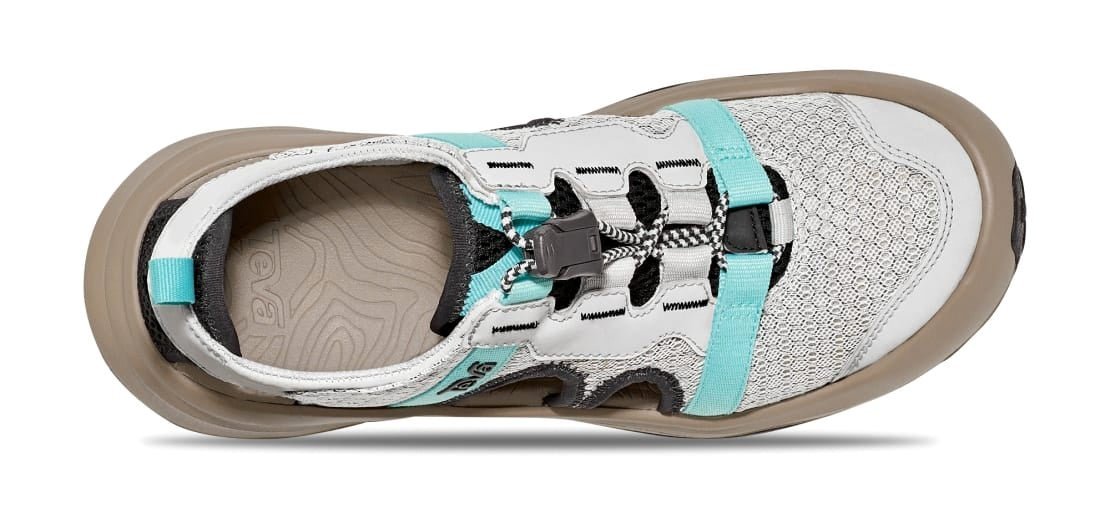 'Outflow CT' dames wandelsandaal - blauw wit mix - Chaplinshoes'Outflow CT' dames wandelsandaal - blauw wit mixTeva