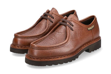 Sapato masculino Goodyear com cadarço feito à mão 'Peppo' - marrom - ChaplinshoesSapato masculino Goodyear com cadarço feito à mão 'Peppo' - marromMephisto