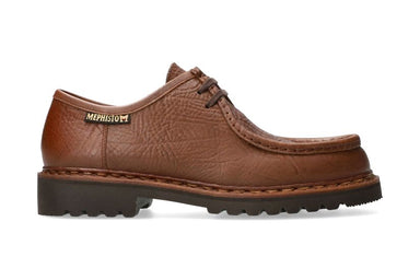 Sapato masculino Goodyear com cadarço feito à mão 'Peppo' - marrom - ChaplinshoesSapato masculino Goodyear com cadarço feito à mão 'Peppo' - marromMephisto