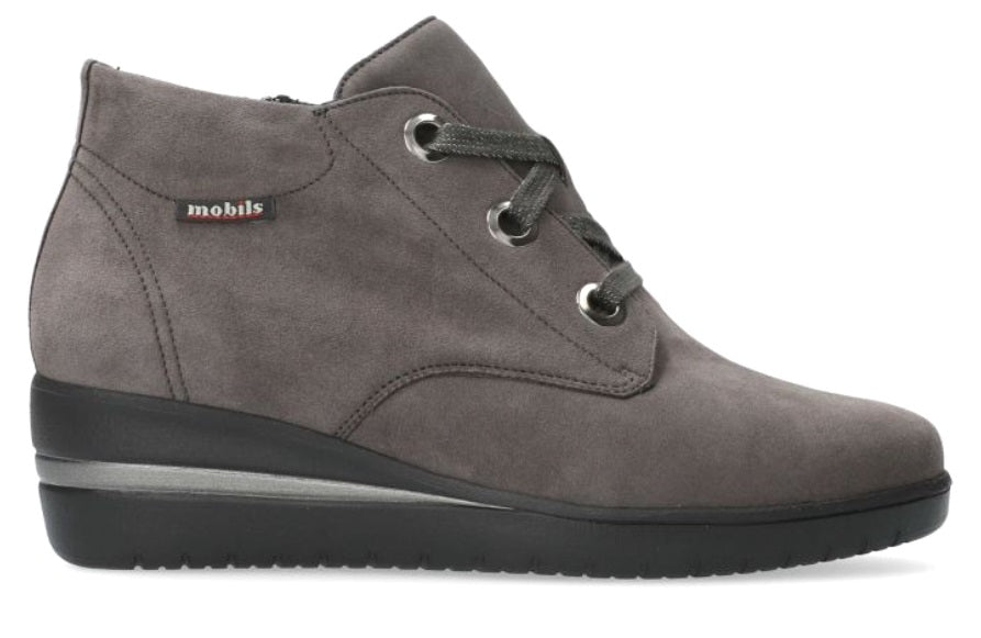 'PERYNE' 'women's wide fit (H) boot - Grey - Chaplinshoes'PERYNE' 'women's wide fit (H) boot - GreyMephisto