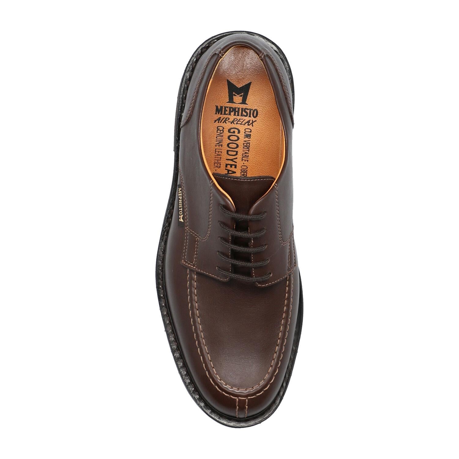 Phoebus handgjorda snörsko för män - Brun