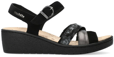 'Pietra' women's ergonomic wide fit (H) sandal - black - Chaplinshoes'Pietra' women's ergonomic wide fit (H) sandal - blackMephisto