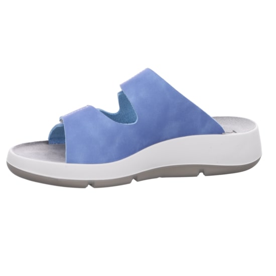 'Pignola' women's strap slide sandal - blue - Chaplinshoes'Pignola' women's strap slide sandal - blueRohde