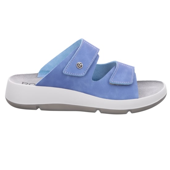 'Pignola' women's strap slide sandal - blue - Chaplinshoes'Pignola' women's strap slide sandal - blueRohde