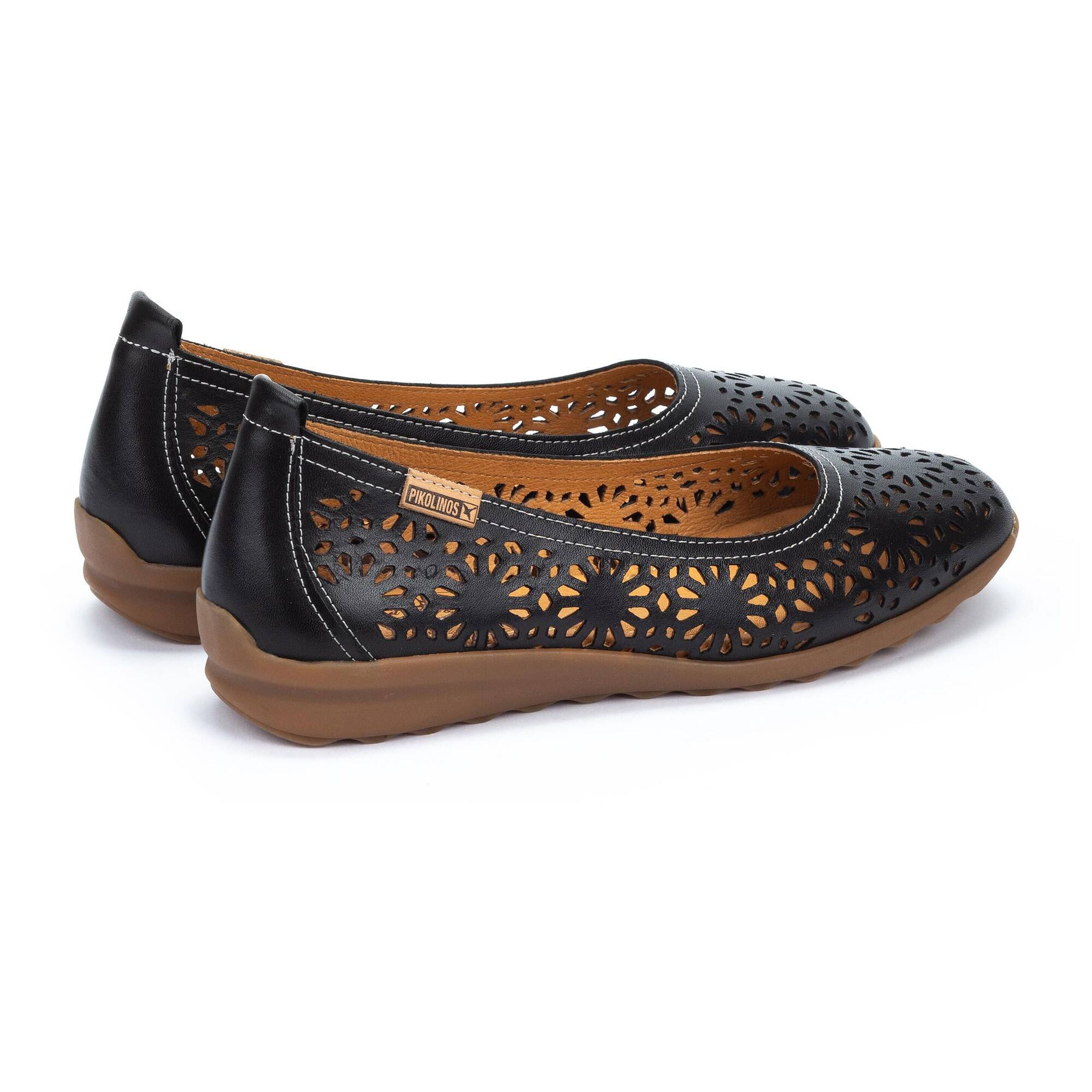 Damesballerina 'Alcoi' - Zwart