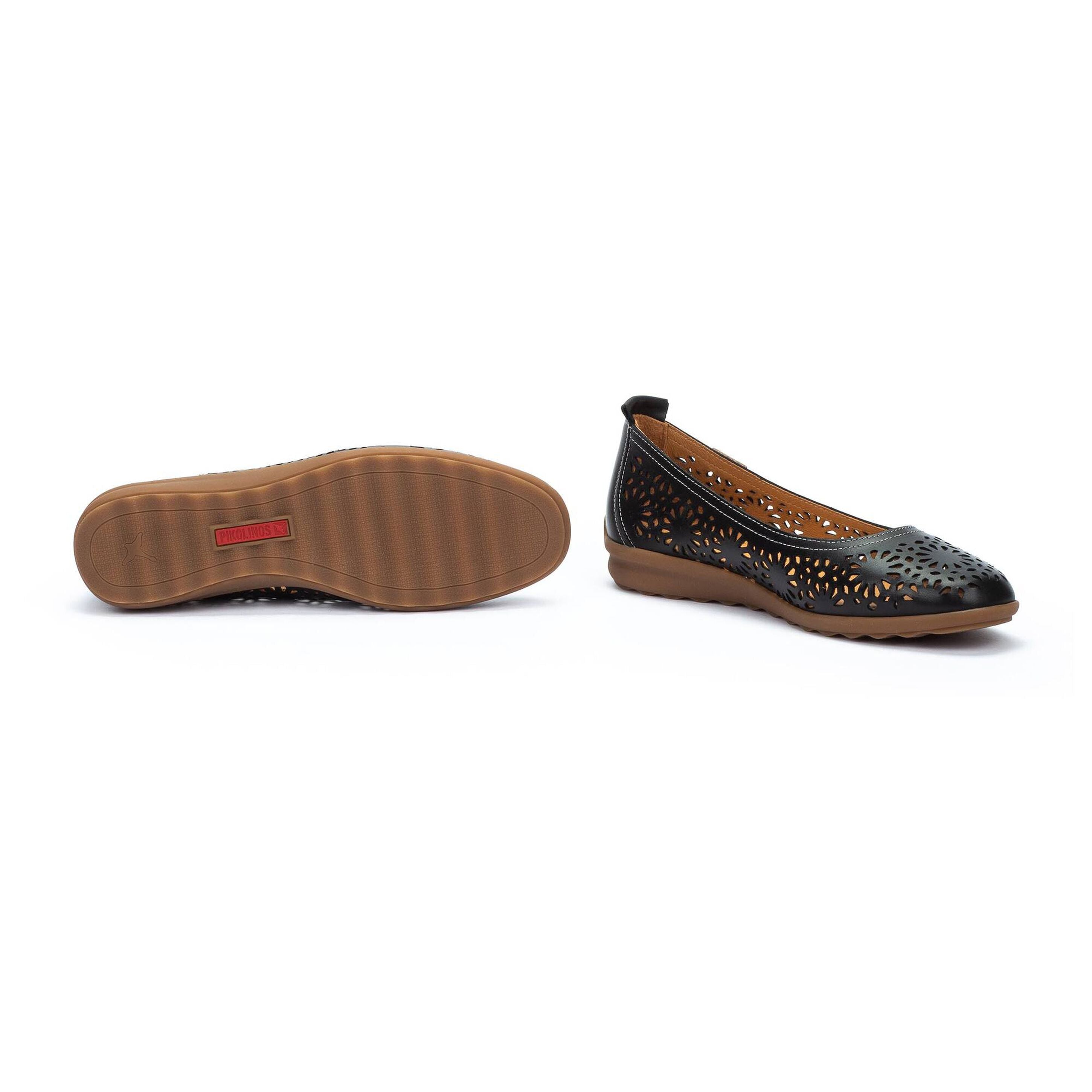 Damesballerina 'Alcoi' - Zwart