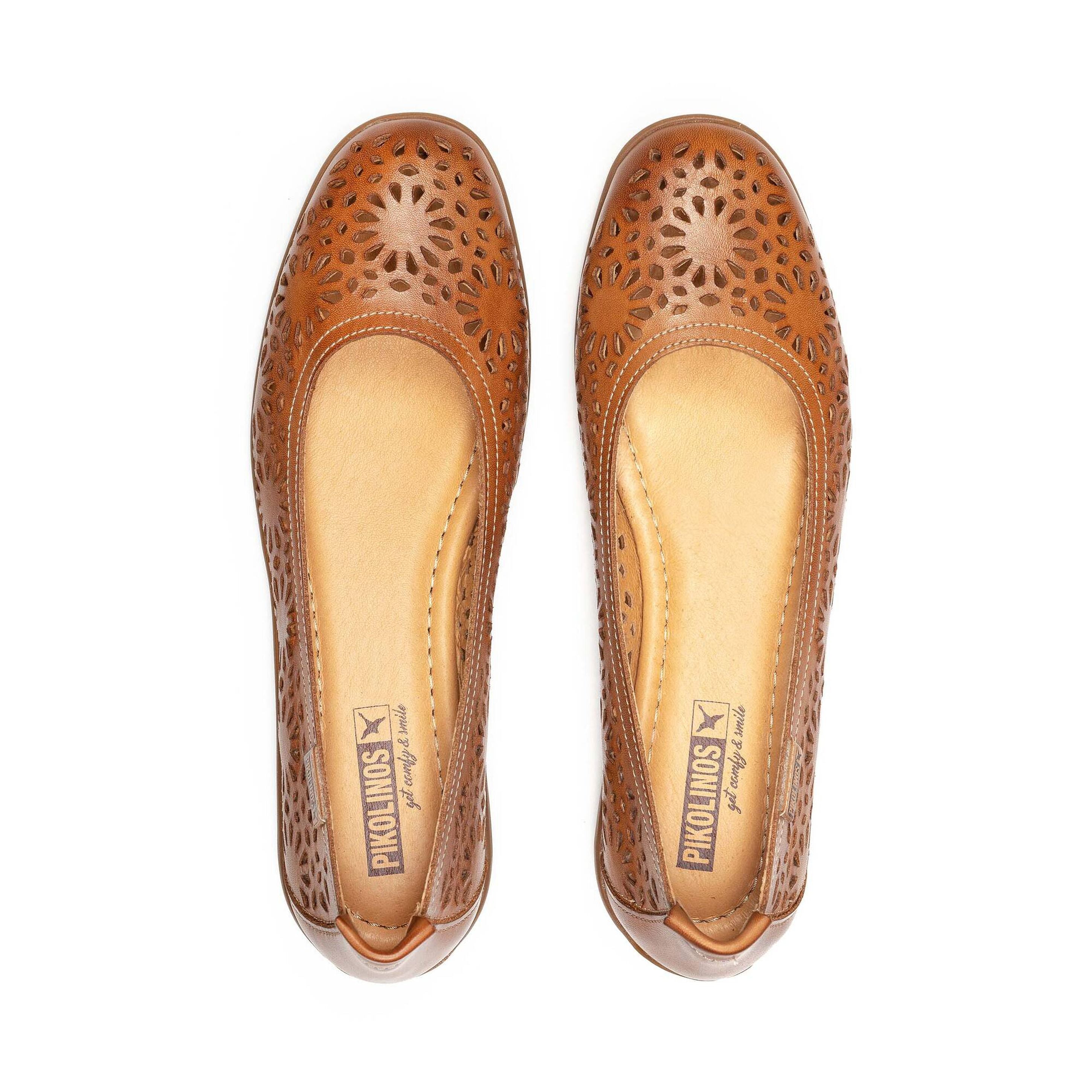 Damesballerina 'Alcoi' - bruin