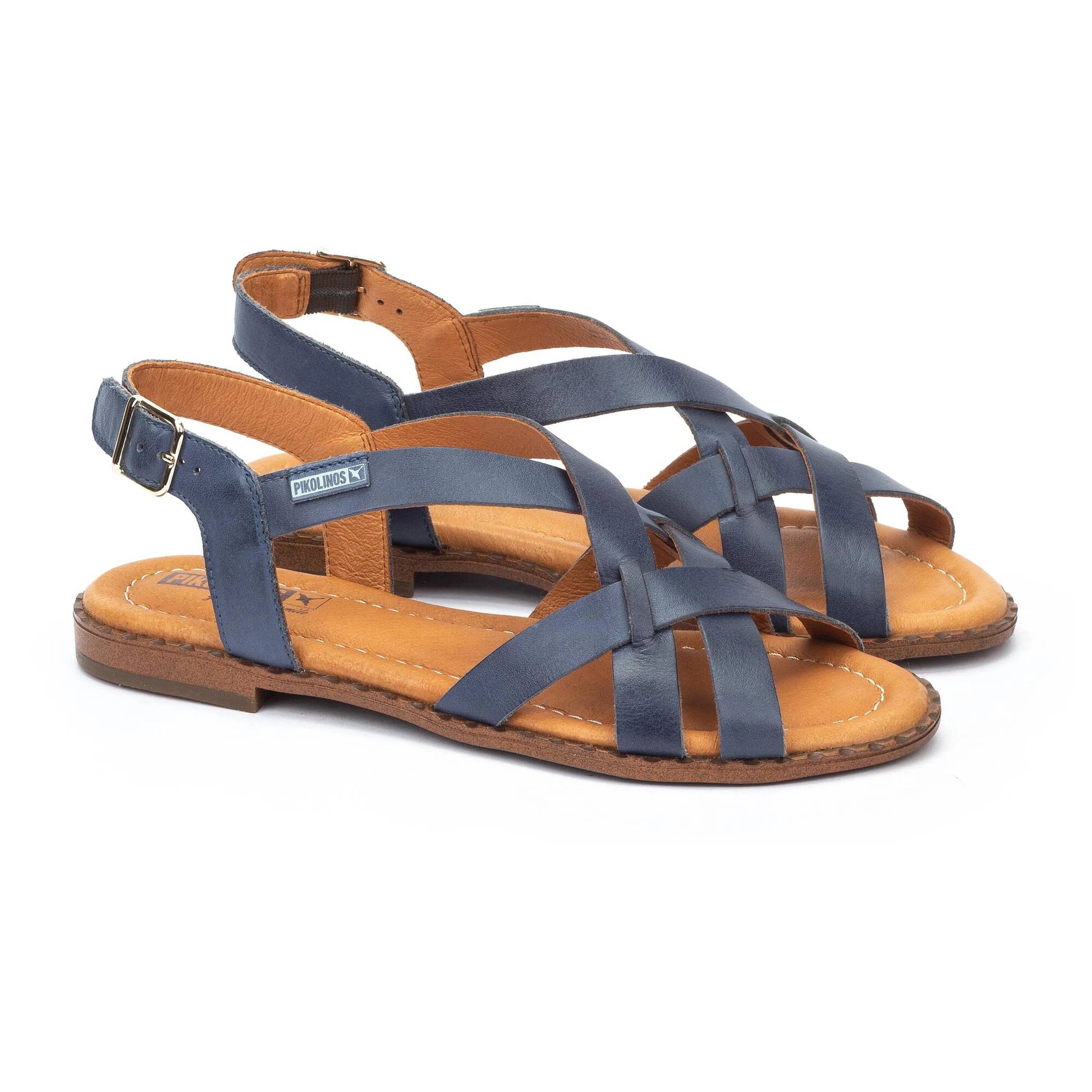 Damensandale 'Algar' - Blau