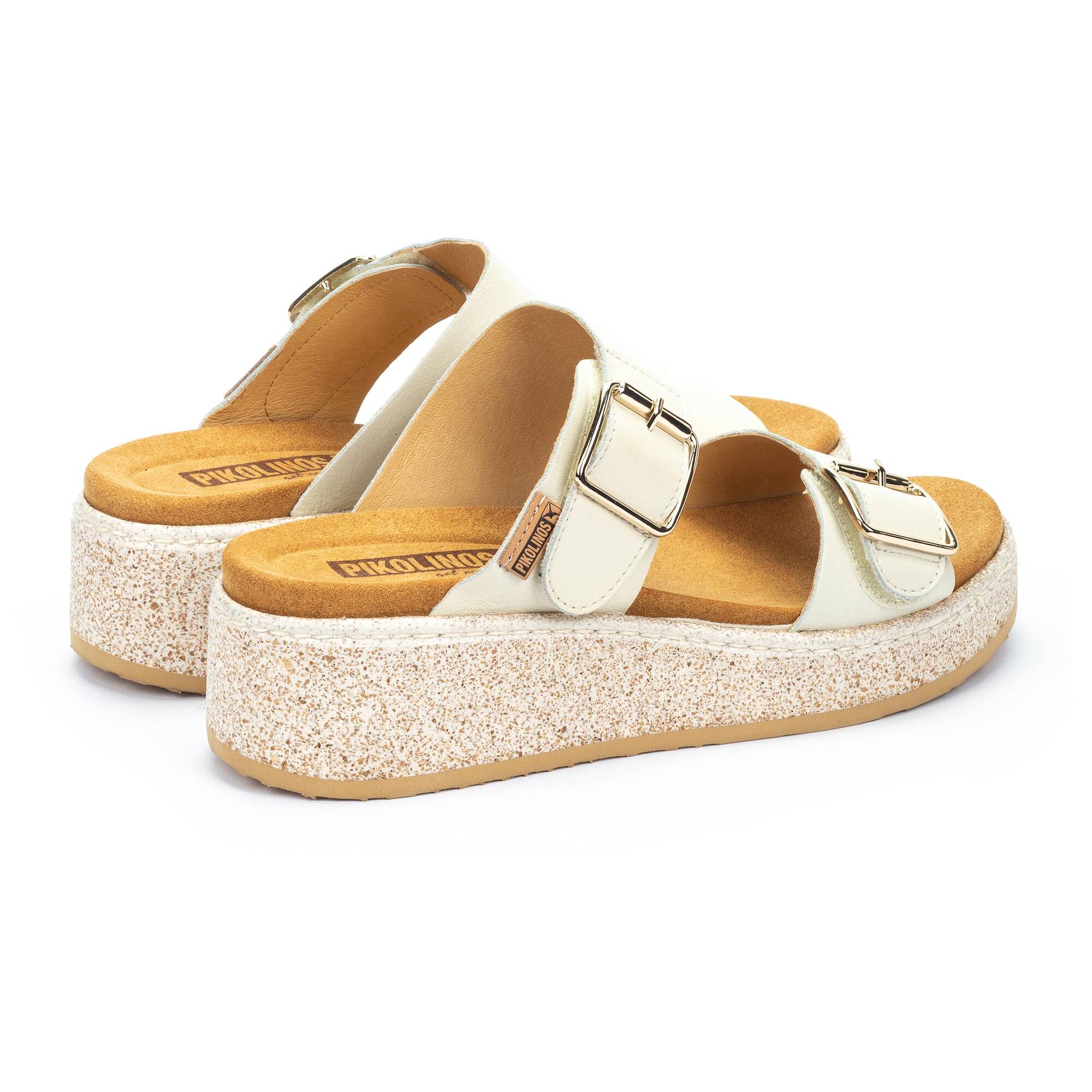 Damessandaal 'Alzira' - gebroken wit