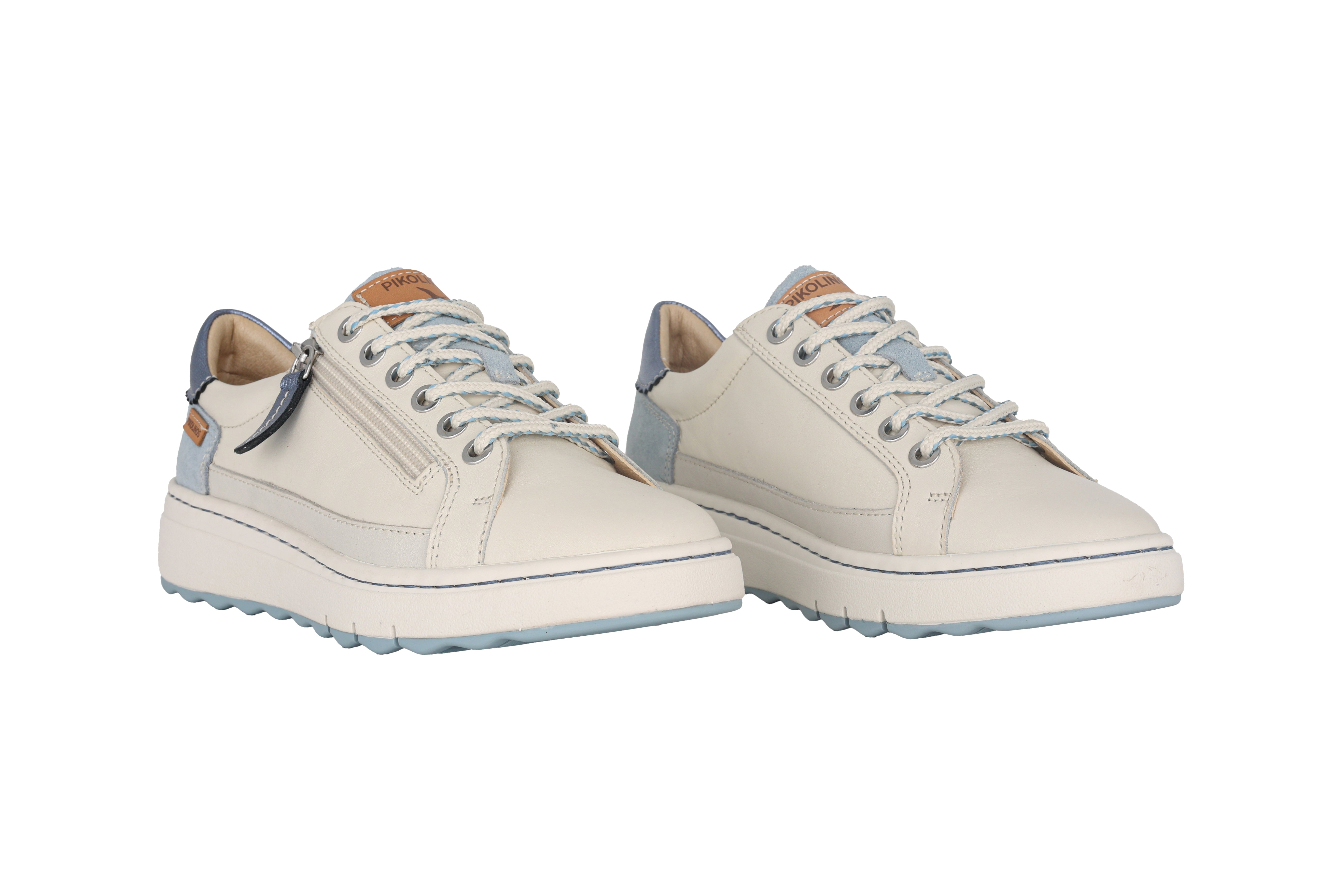 Damen-Schnürsneaker 'Arenas' - Weiß/Blau