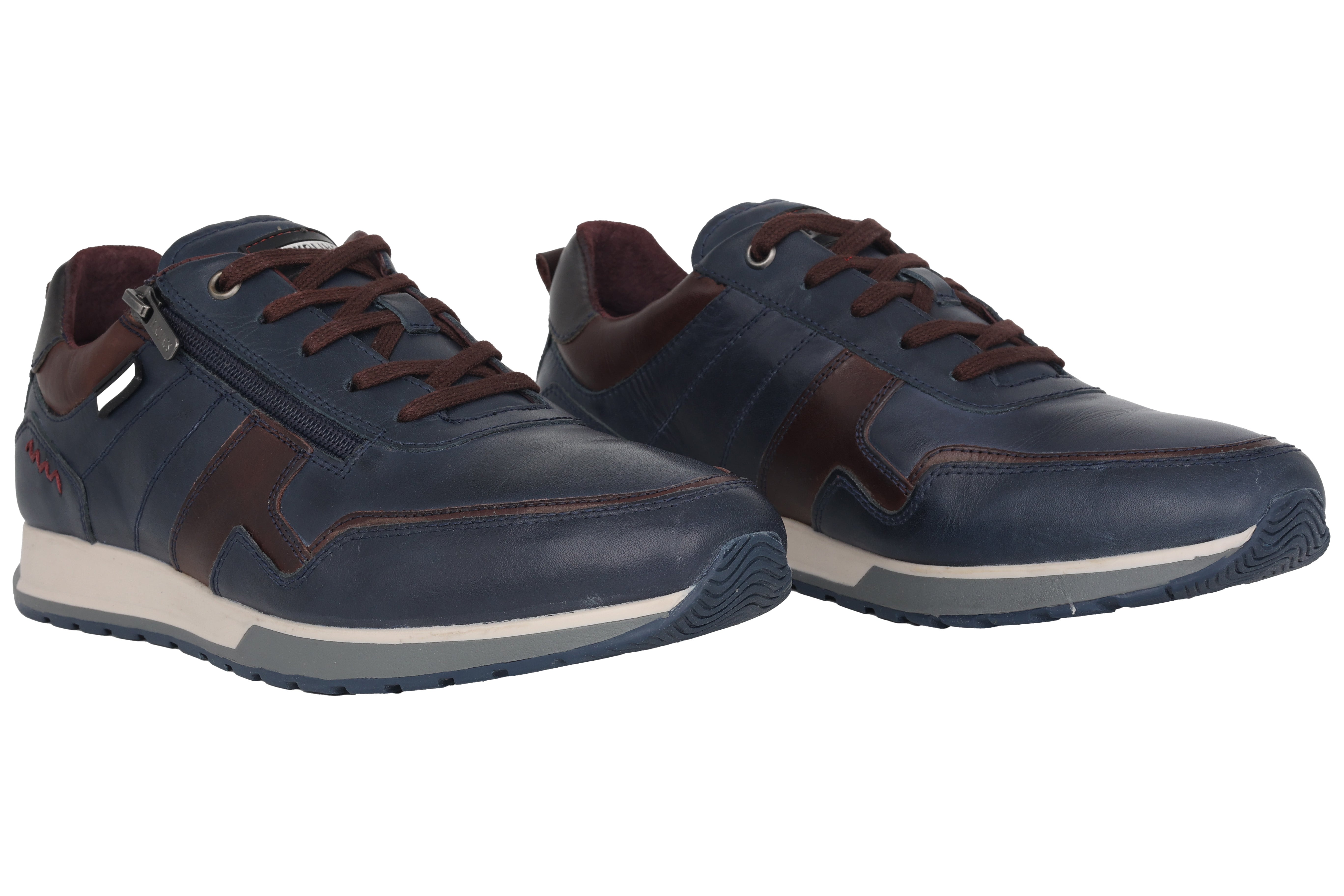 Sneaker con cordones para hombre 'Cambil' - Azul