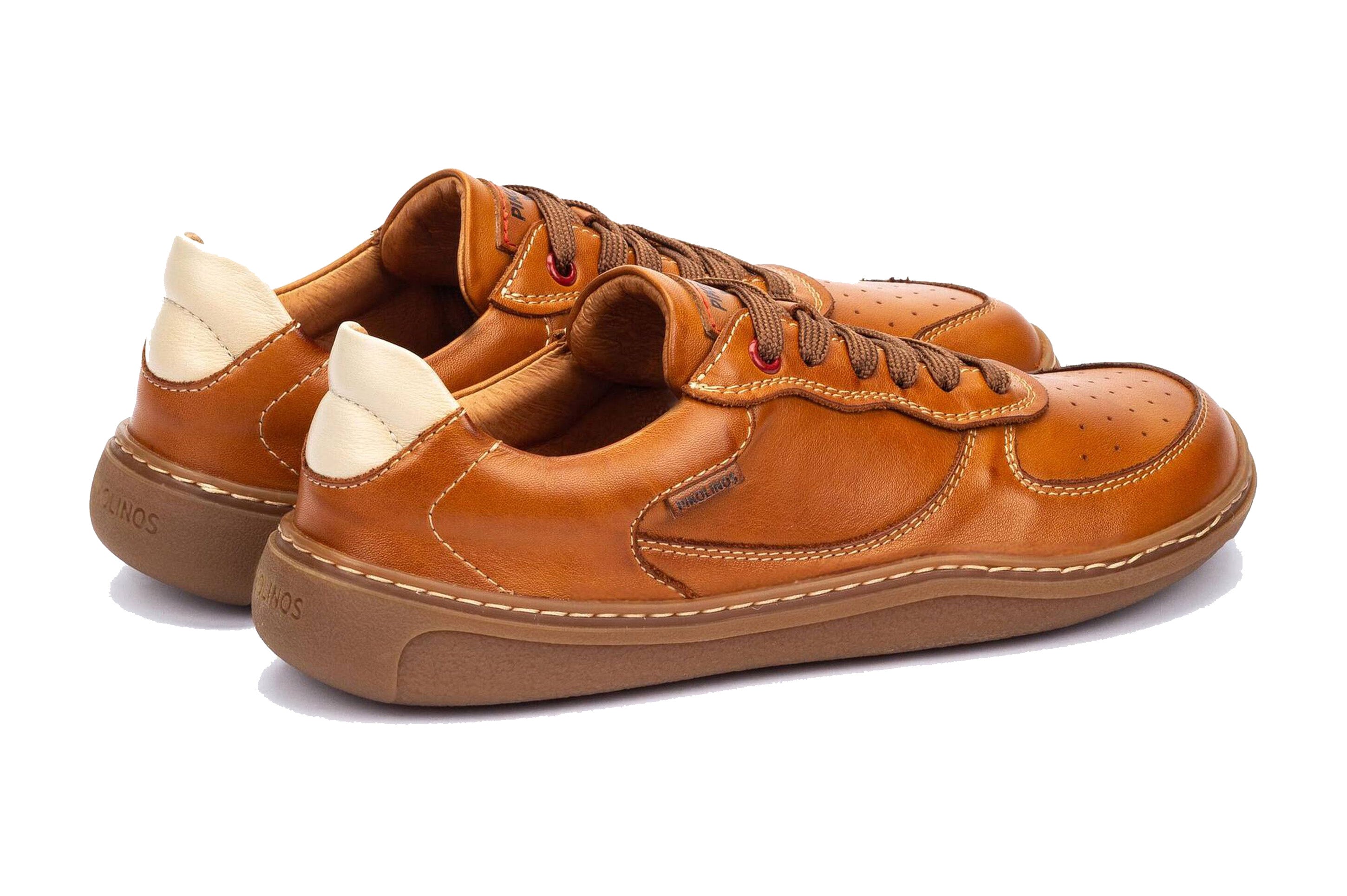 Chaussure à lacets pieds nus pour homme 'Aranjuez' - Marron