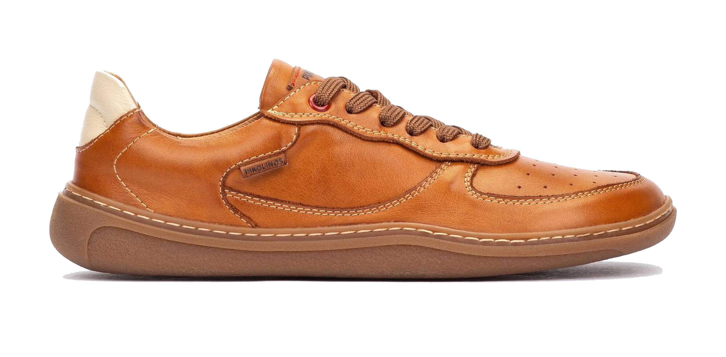 Chaussure à lacets pieds nus pour homme 'Aranjuez' - Marron