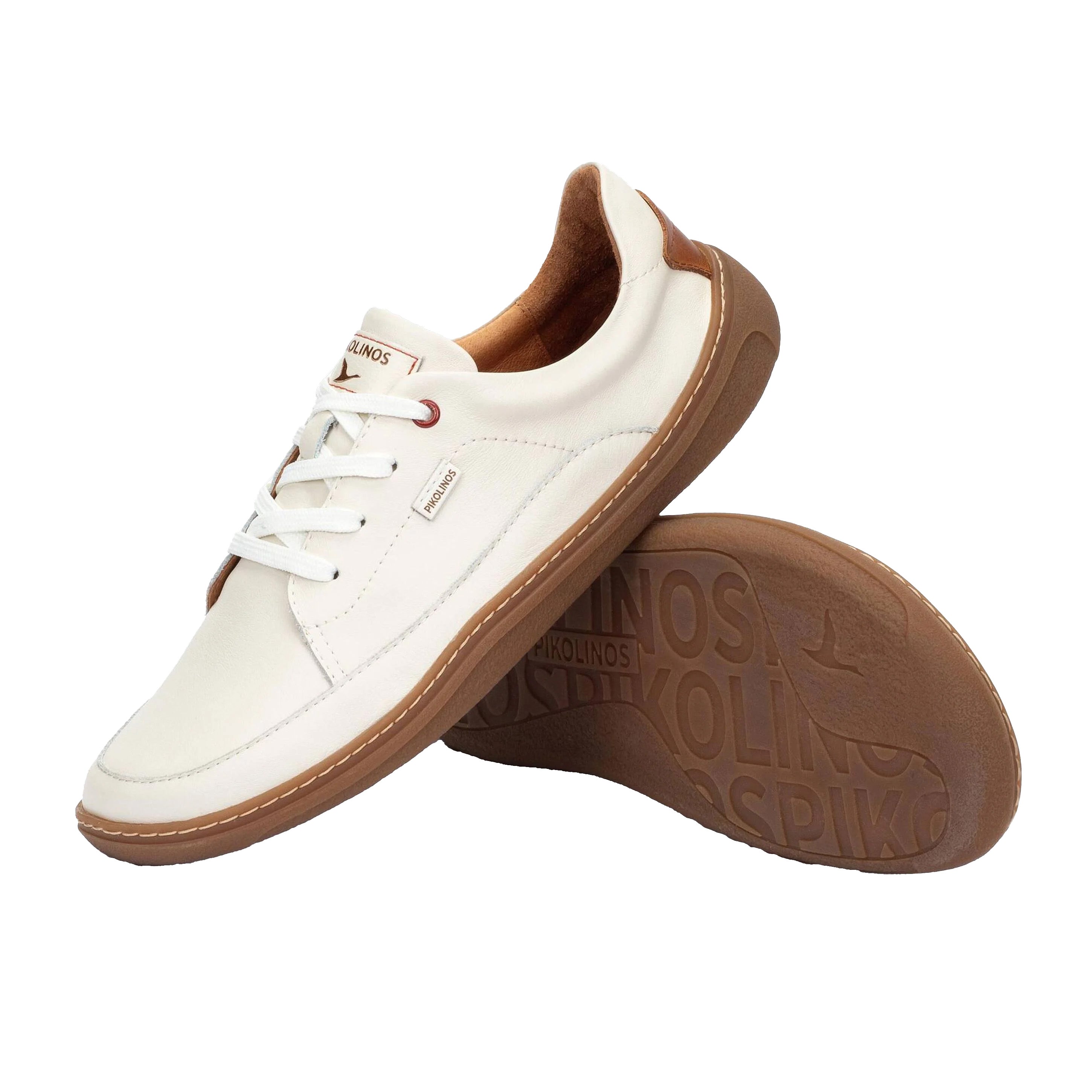 Herenschoen met blote voeten 'Aranjuez' - gebroken wit