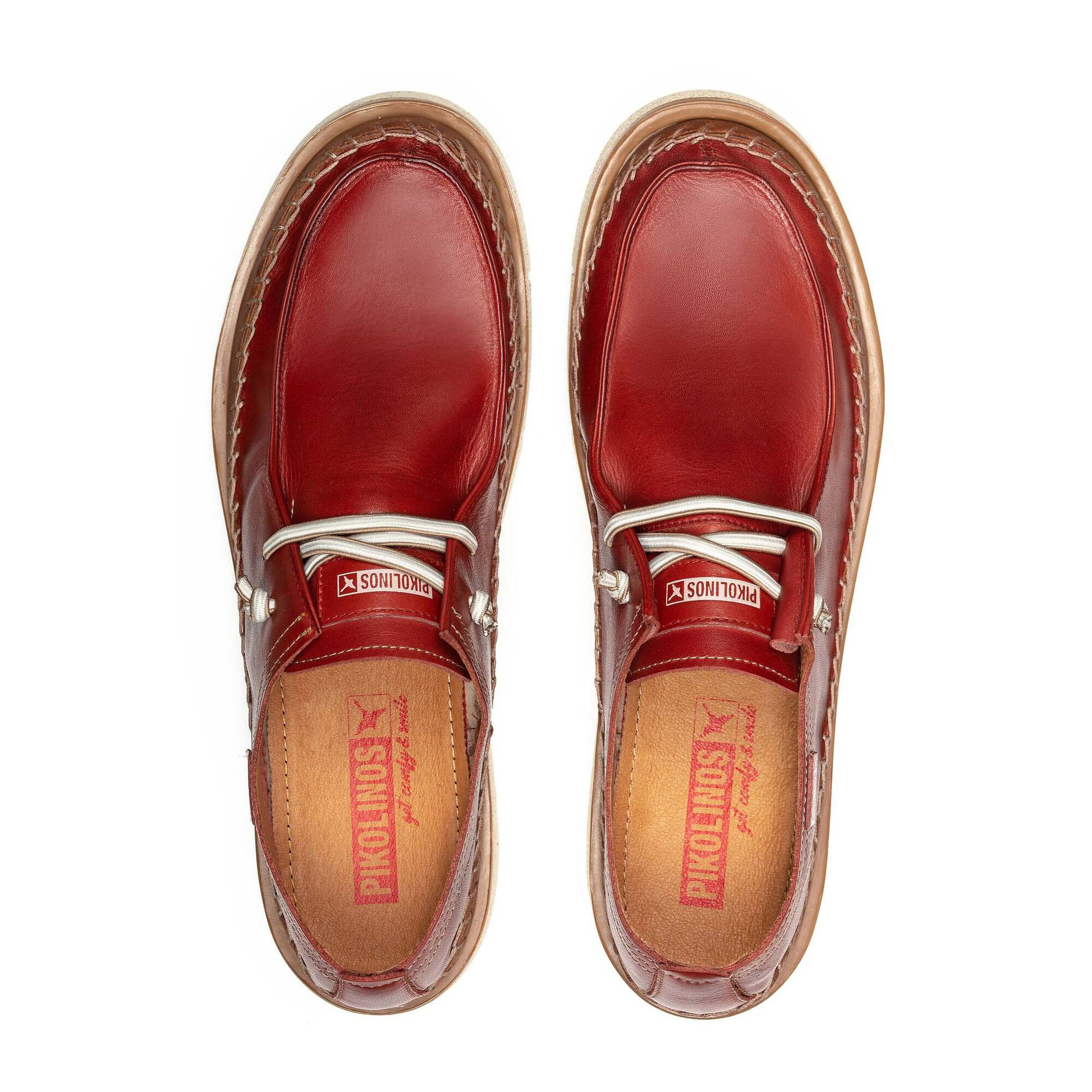 Scarpa slip-on da uomo "San Juan" - rossa
