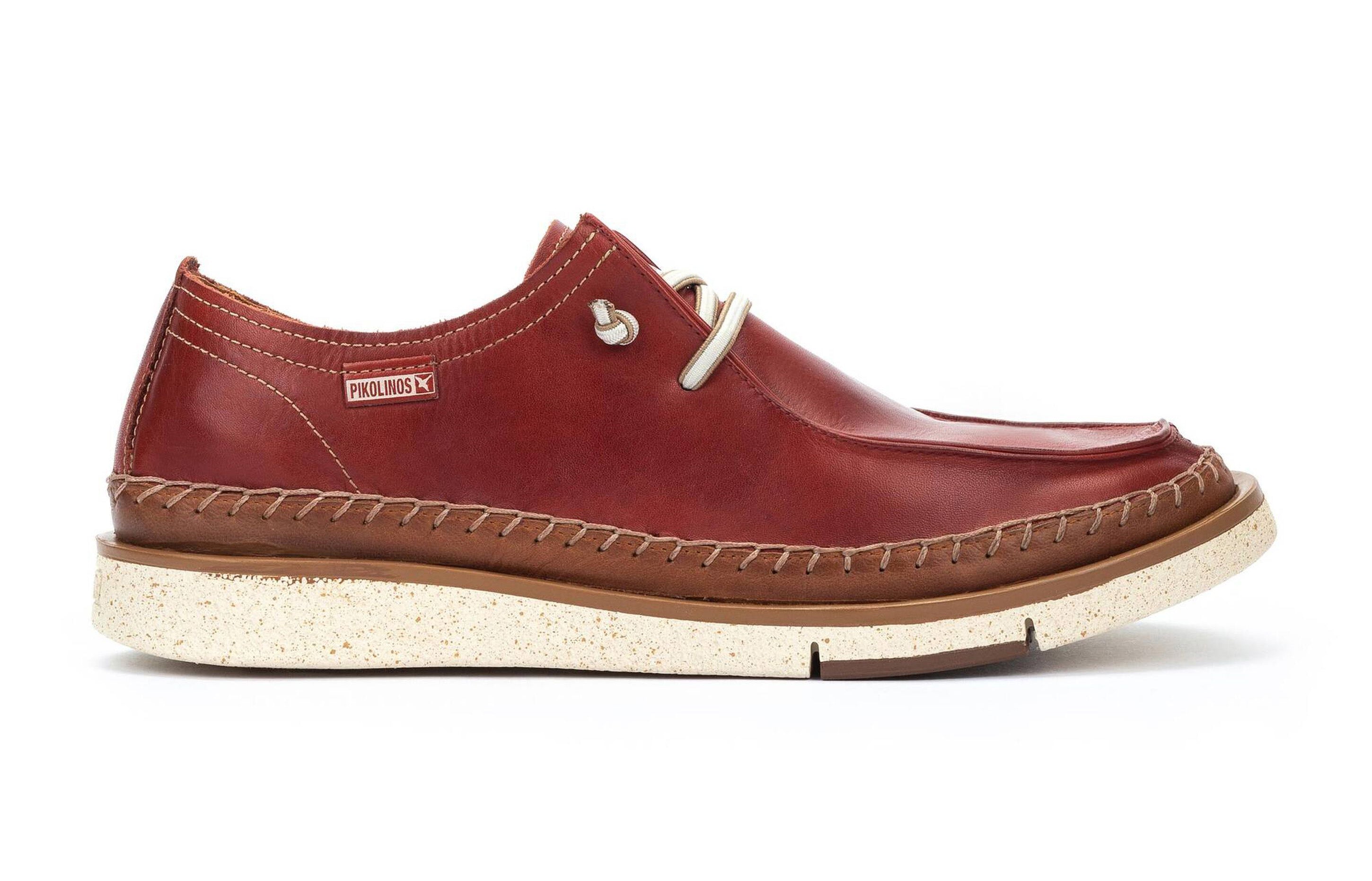 Scarpa slip-on da uomo "San Juan" - rossa