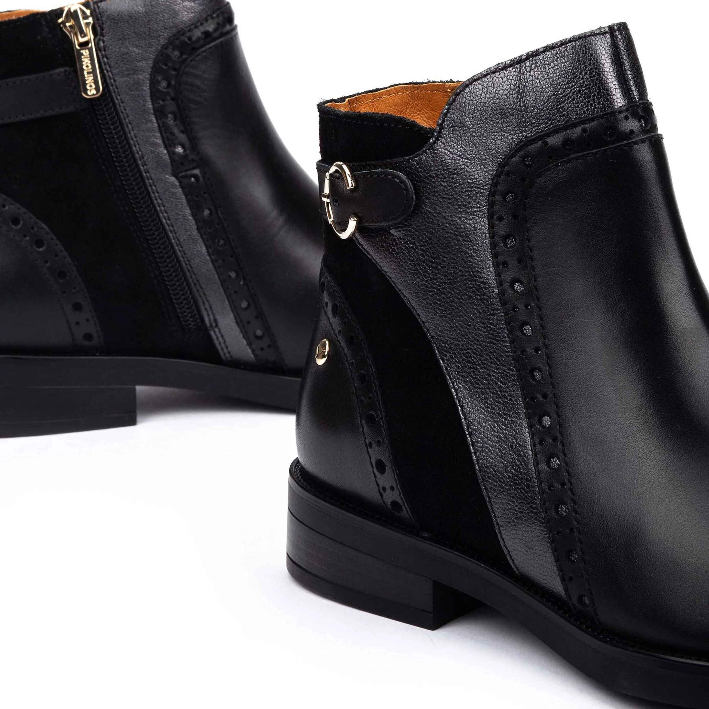 Dames enkellaars 'Puertollano' - Zwart