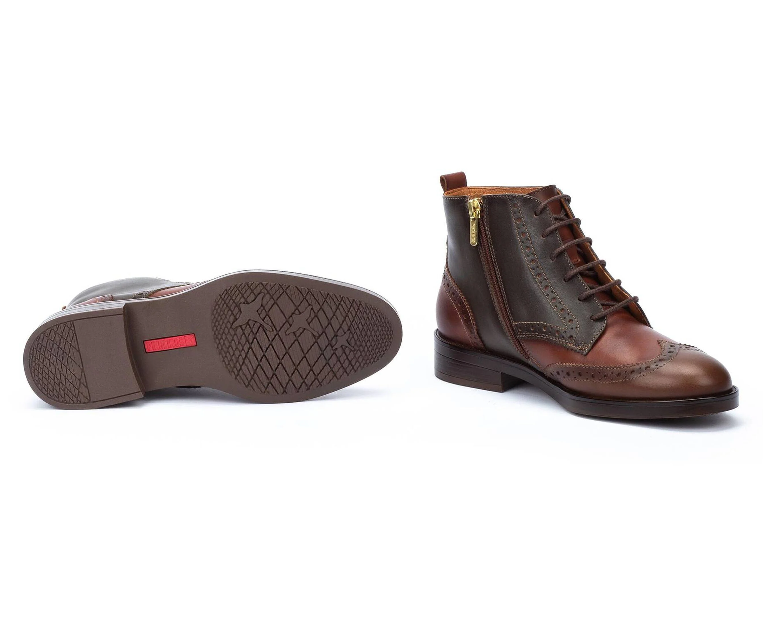 Dames enkellaars 'Puertollano' - Bruin