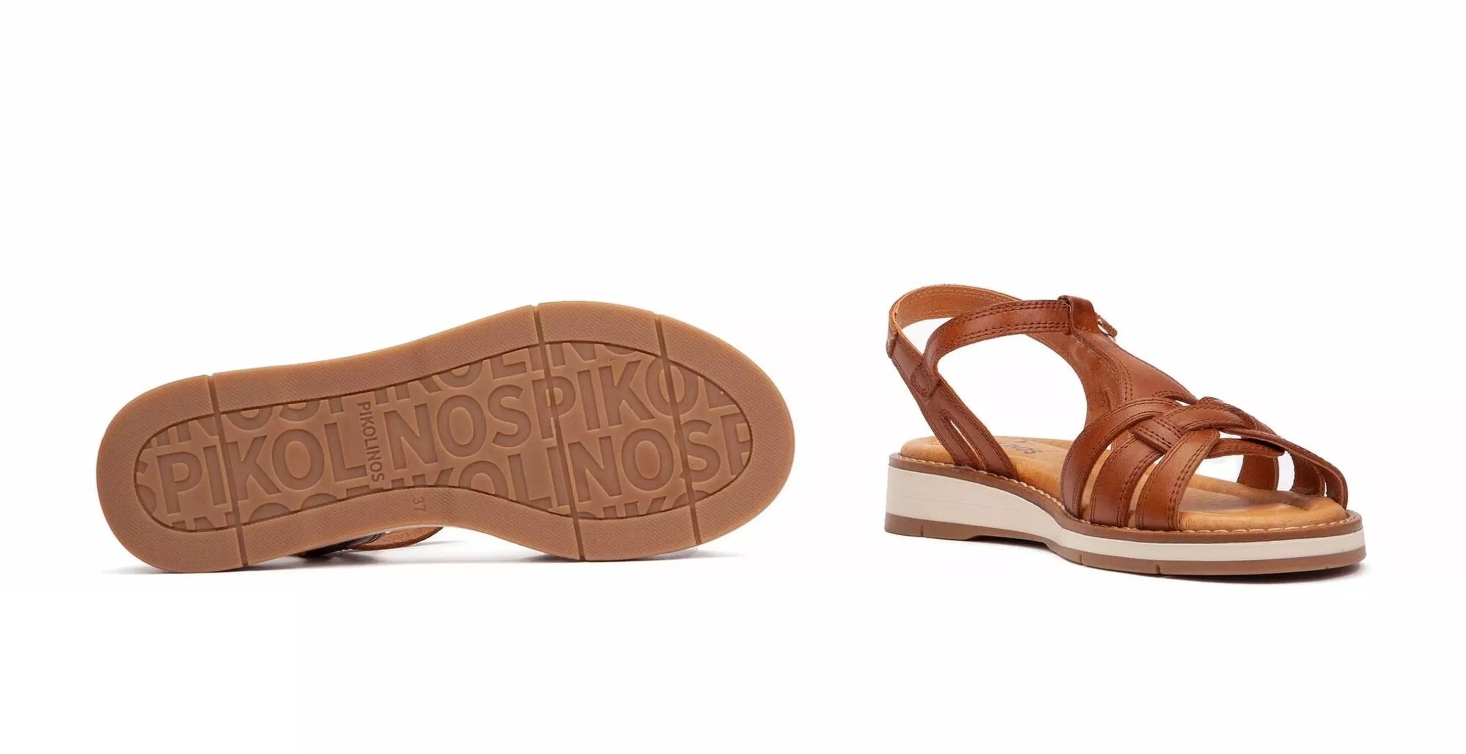 Damessandaal 'Roquetas' - bruin