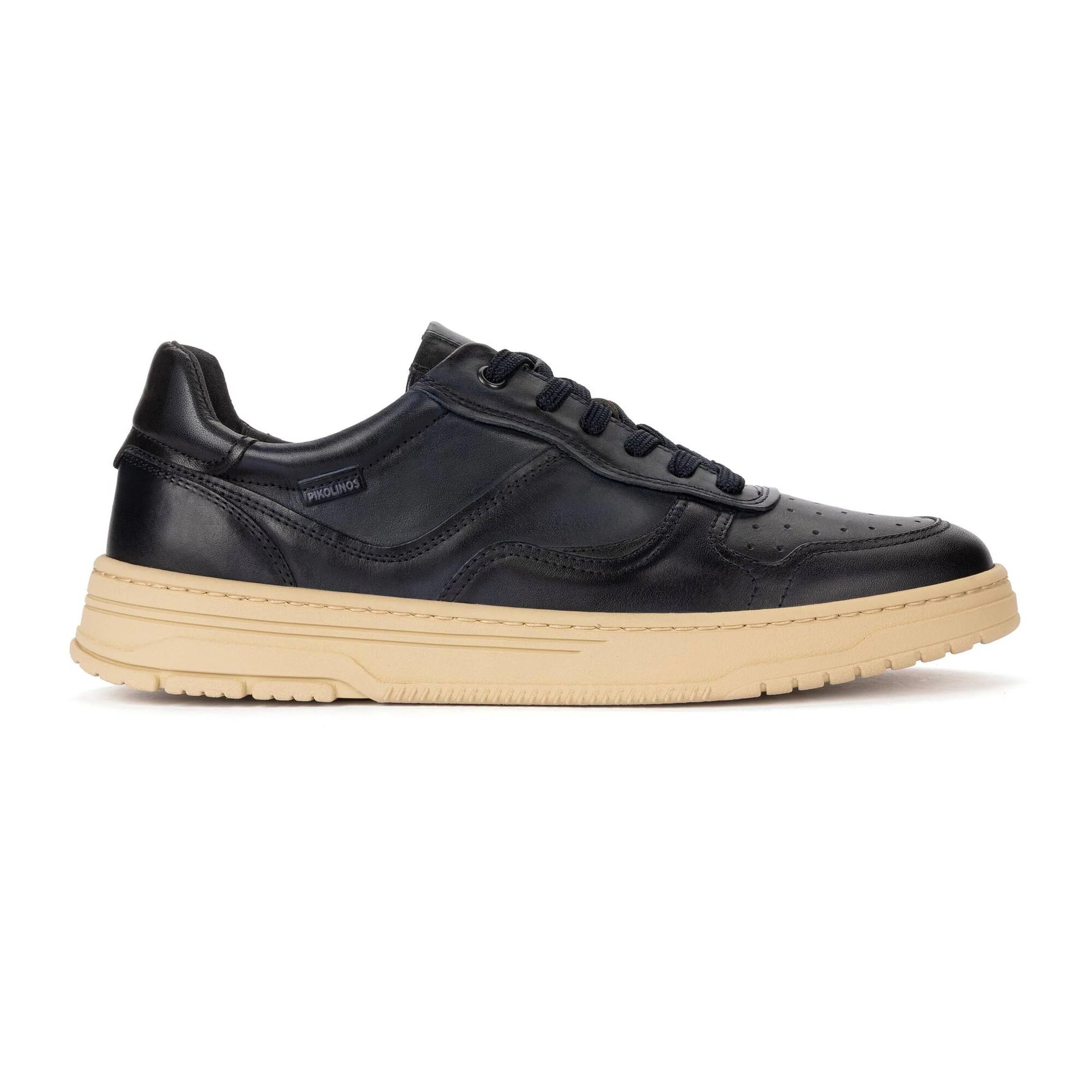 Sneaker en cuir pour homme 'Salinas' - bleu foncé