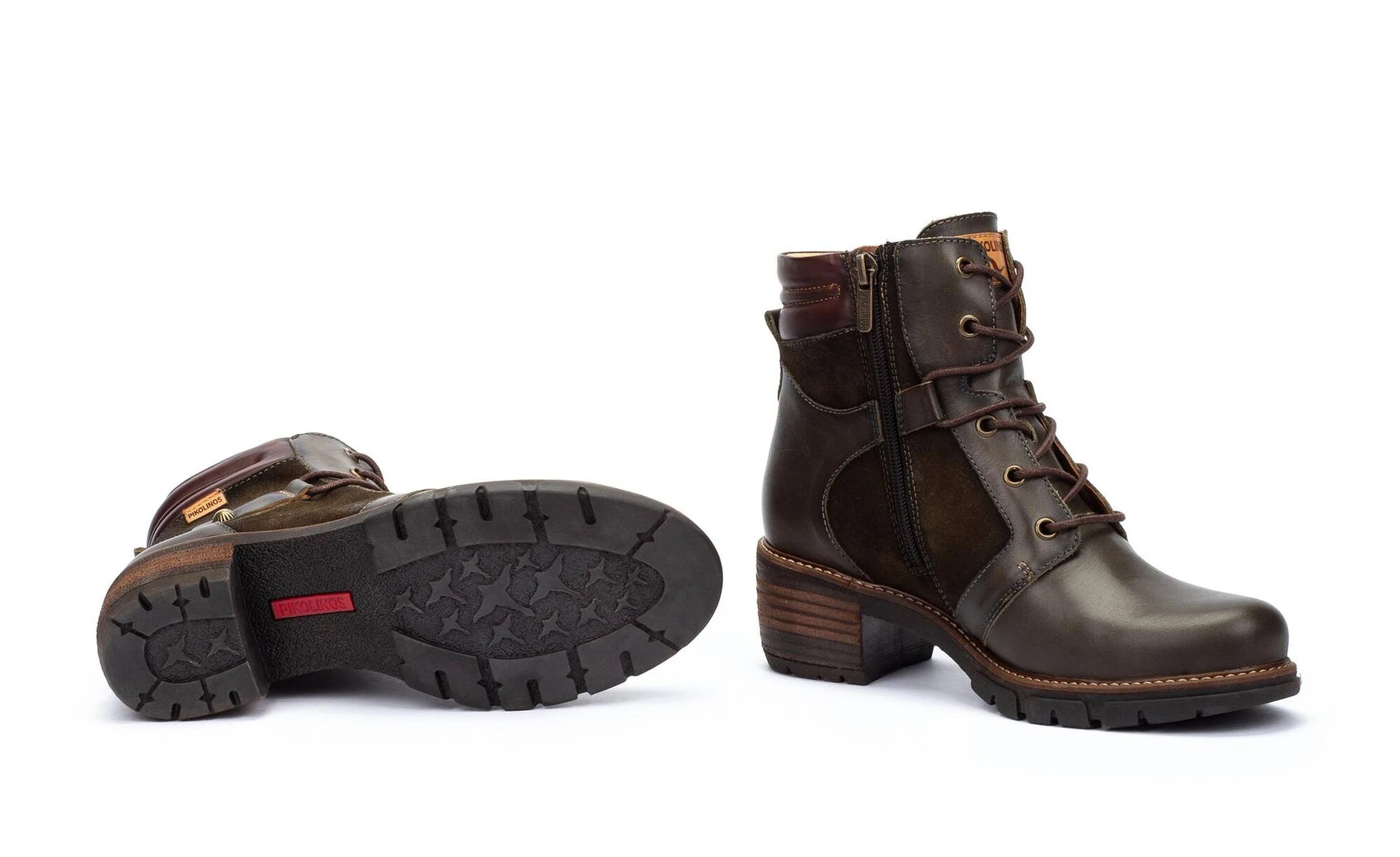 Damenstiefelette 'San Sebastia' - Grün