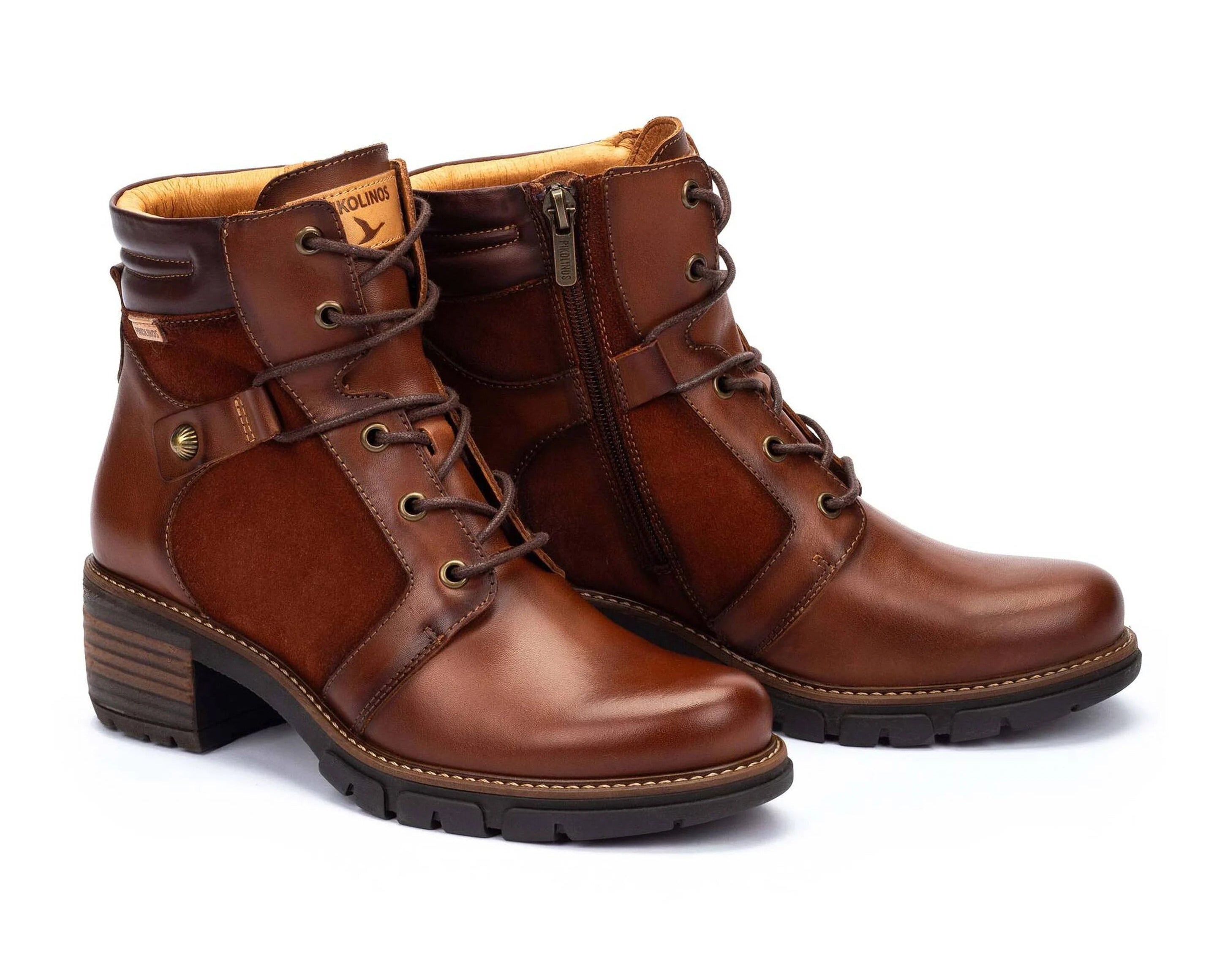 'San Sebastia' women's ankle boot - Brown