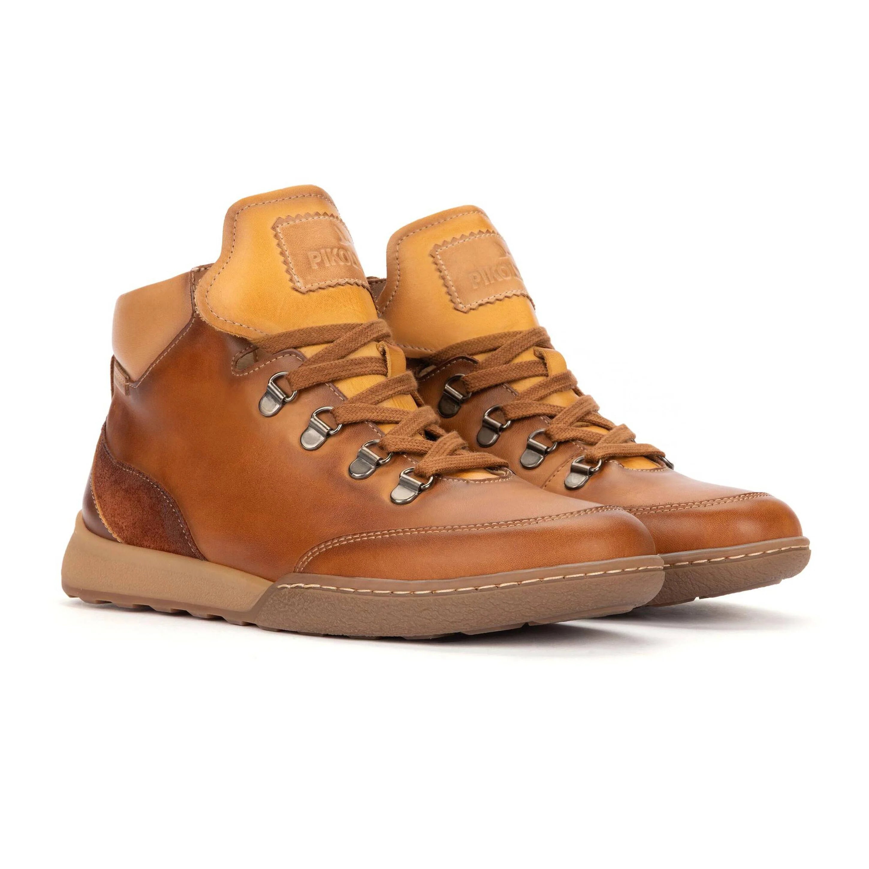 'Viana' women's lace-up sneaker - brown
