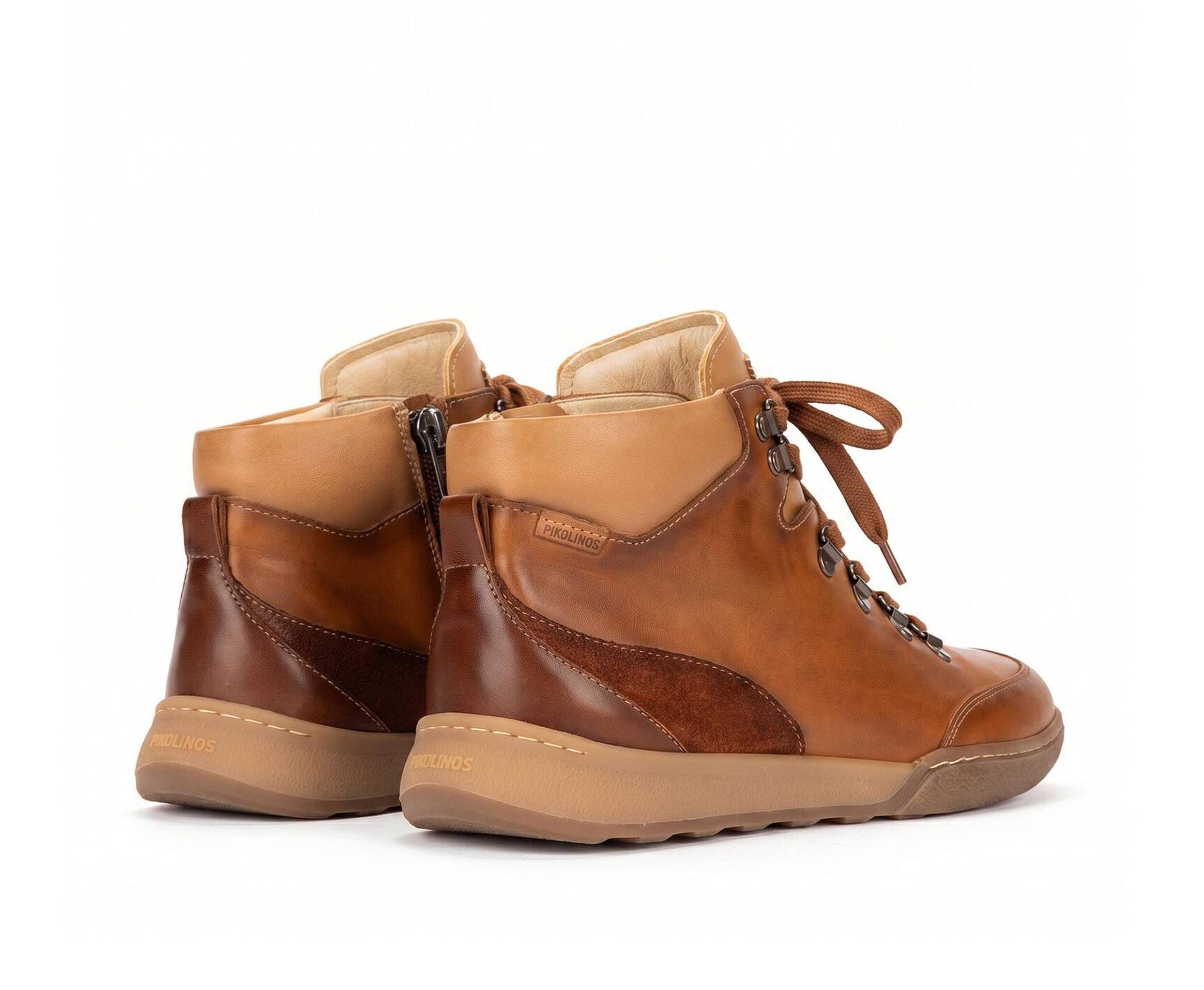 'Viana' women's lace-up sneaker - brown