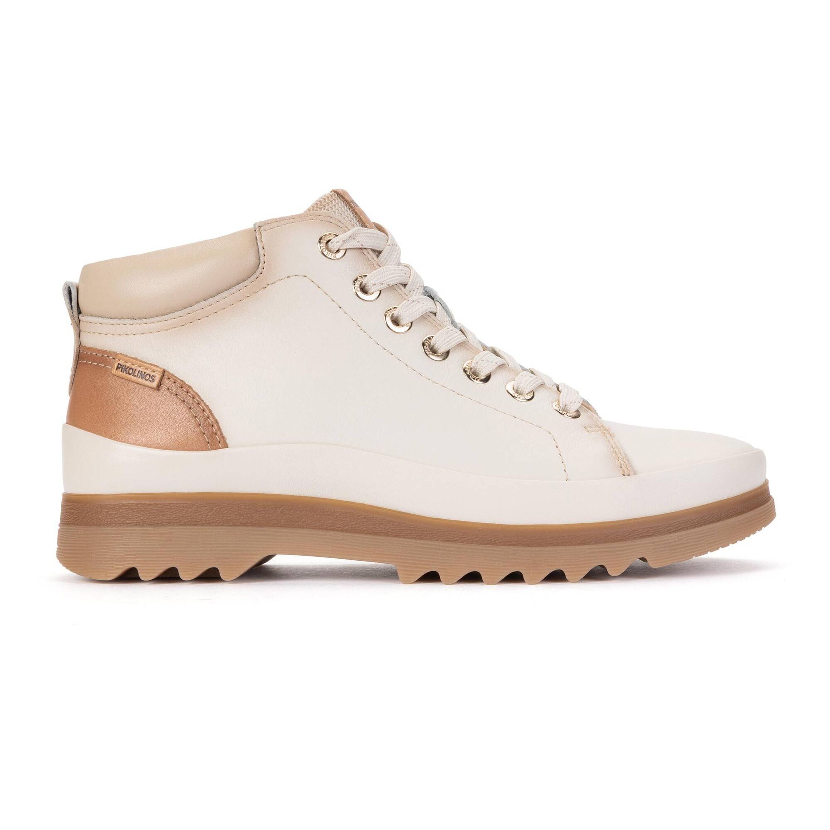 'Vigo' women's boot-syle sneaker - off white