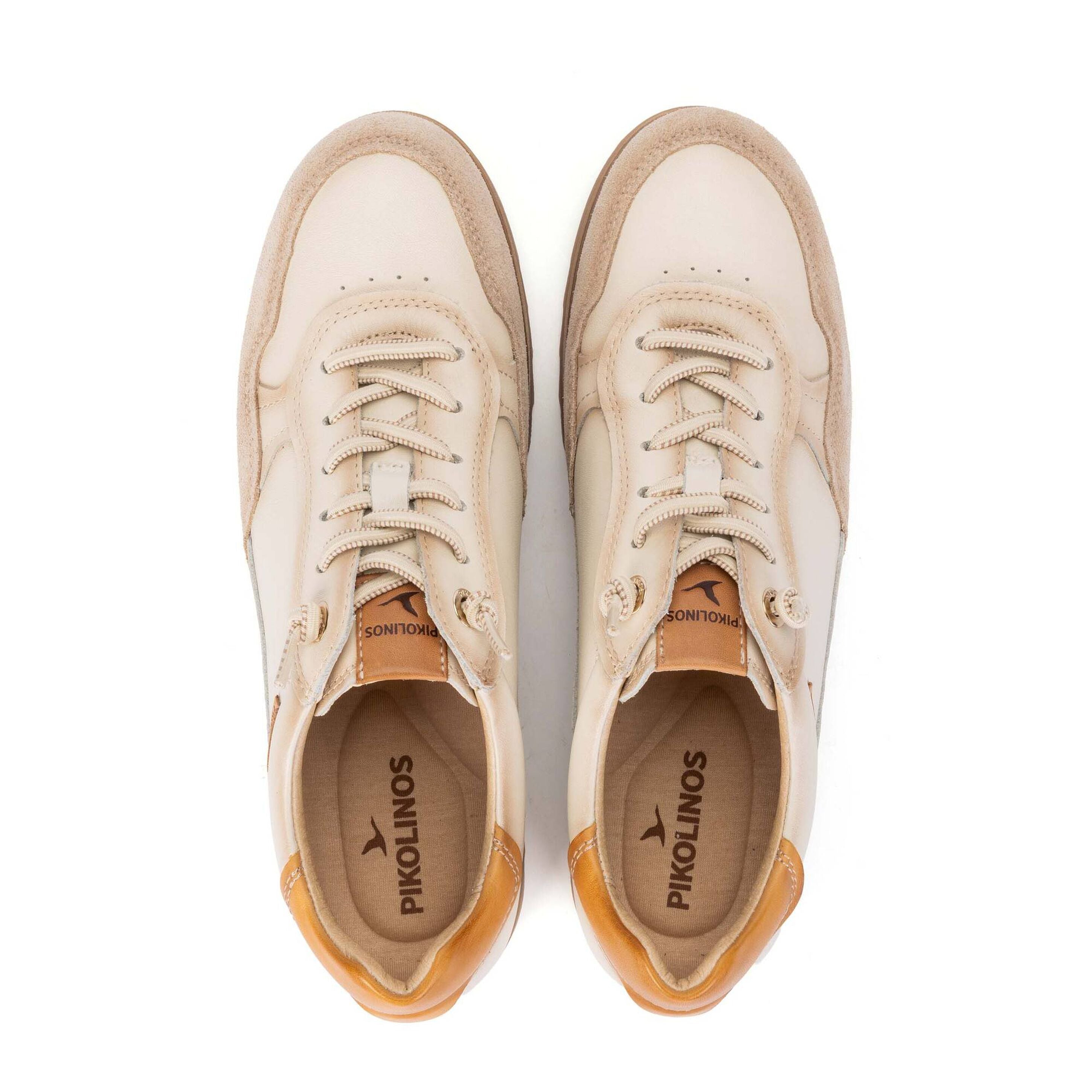 Damen-Schnürsneaker 'Vigo' - gebrochenes Weiß