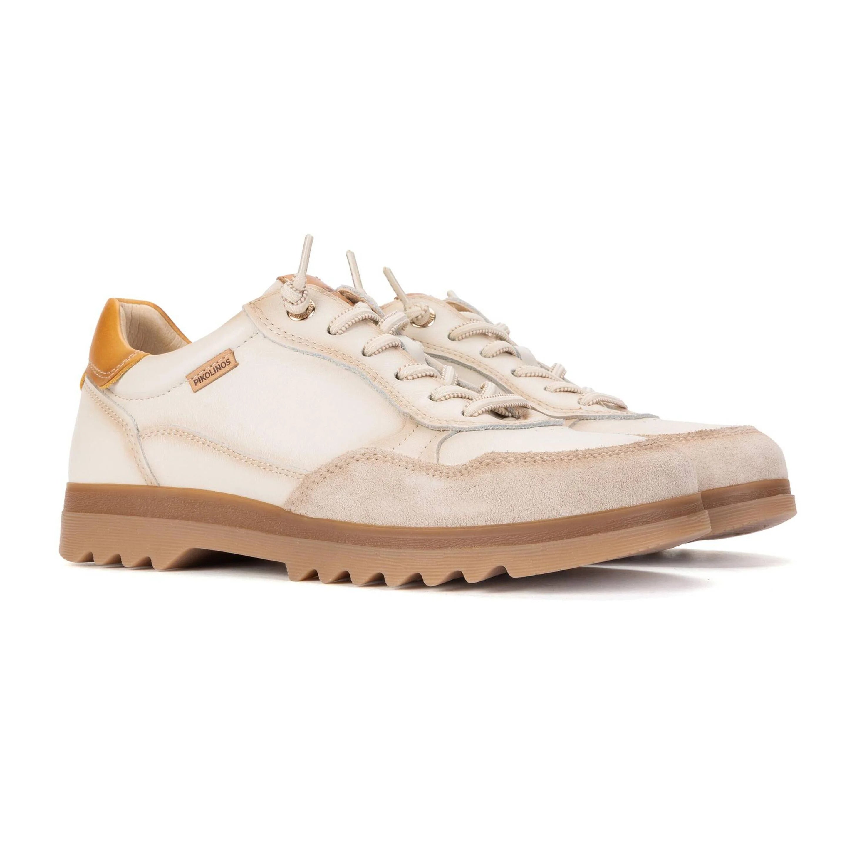 Damen-Schnürsneaker 'Vigo' - gebrochenes Weiß