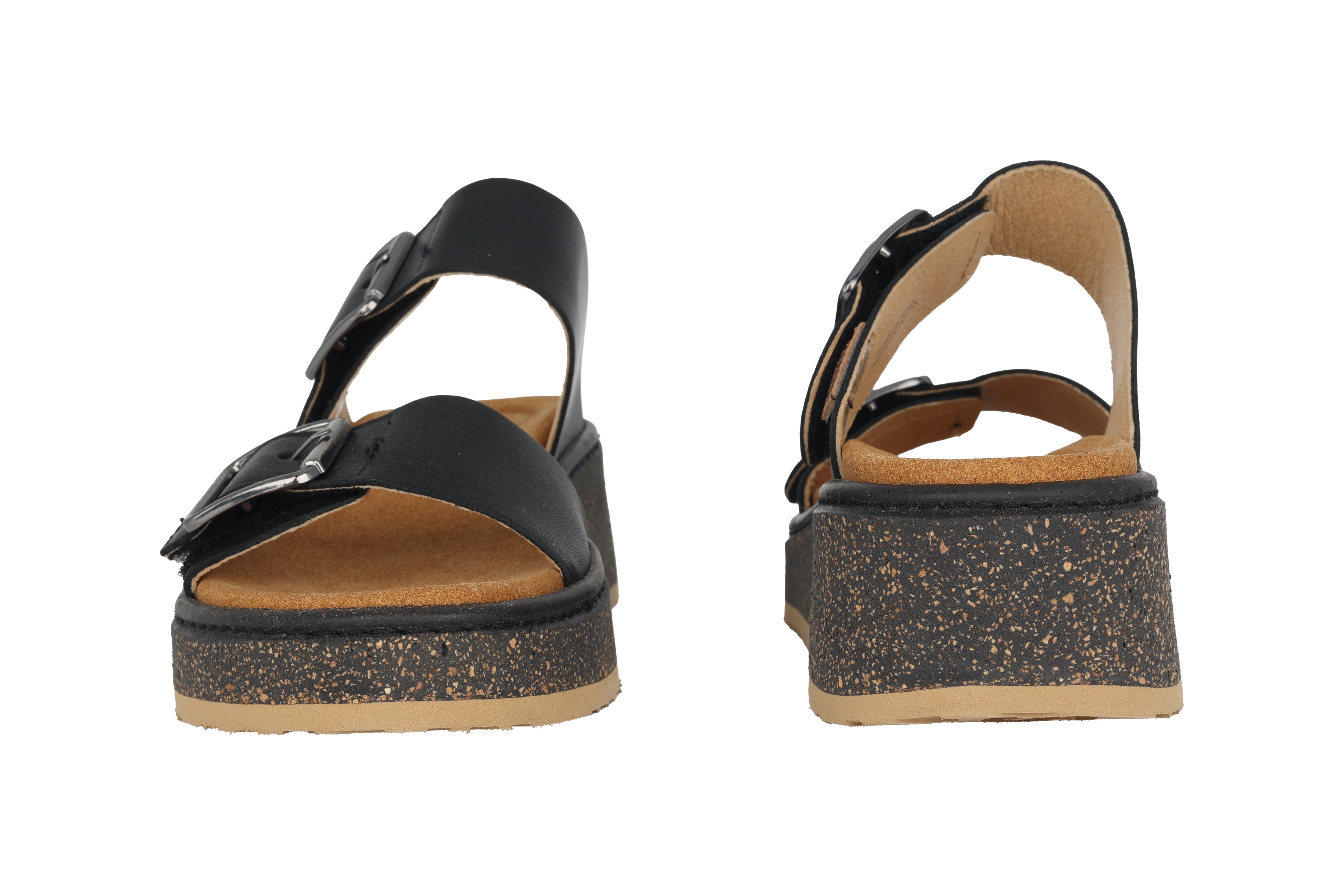 'Alzira' women's sandal - black