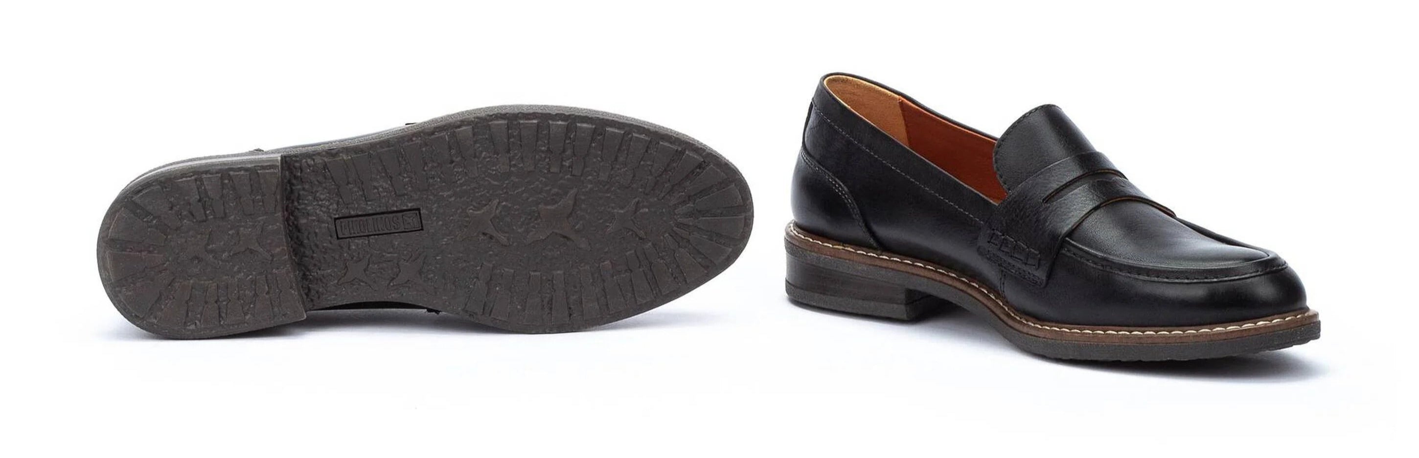 Damen-Loafer 'Aldaya' mit weiter Passform (H) – Schwarz